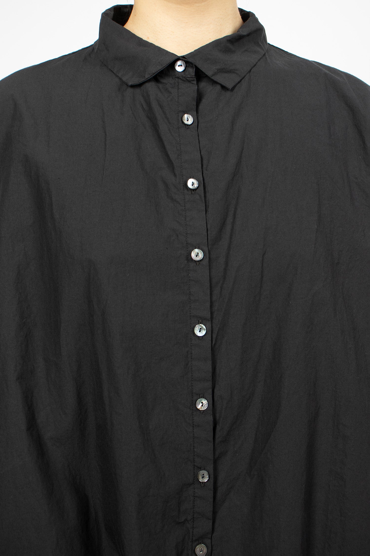 12_143 Short Sleeveless Shirt TC Black