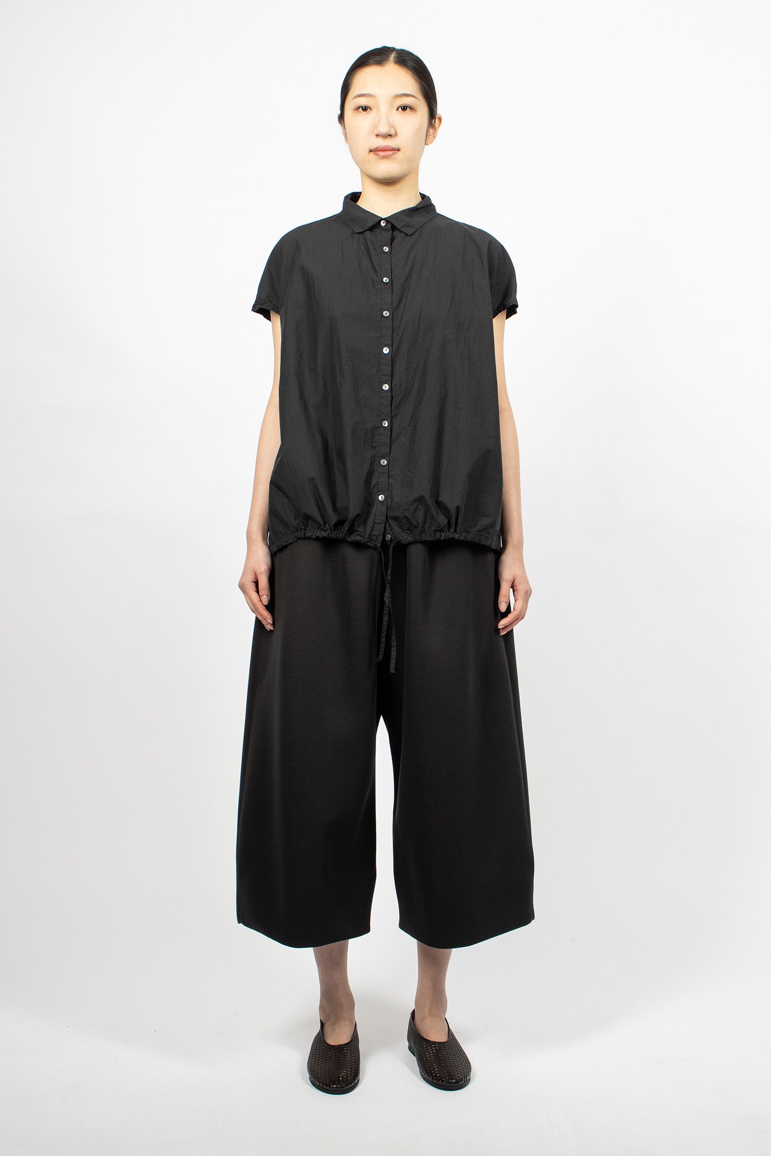 U23122 Wide Trousers SCU Black