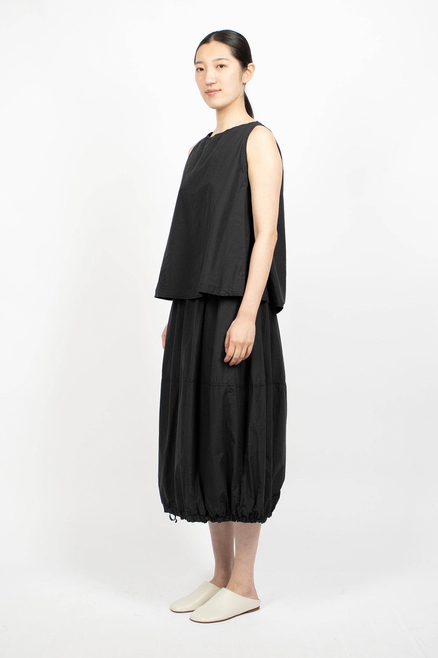 32_38 Balloon Skirt TC Black
