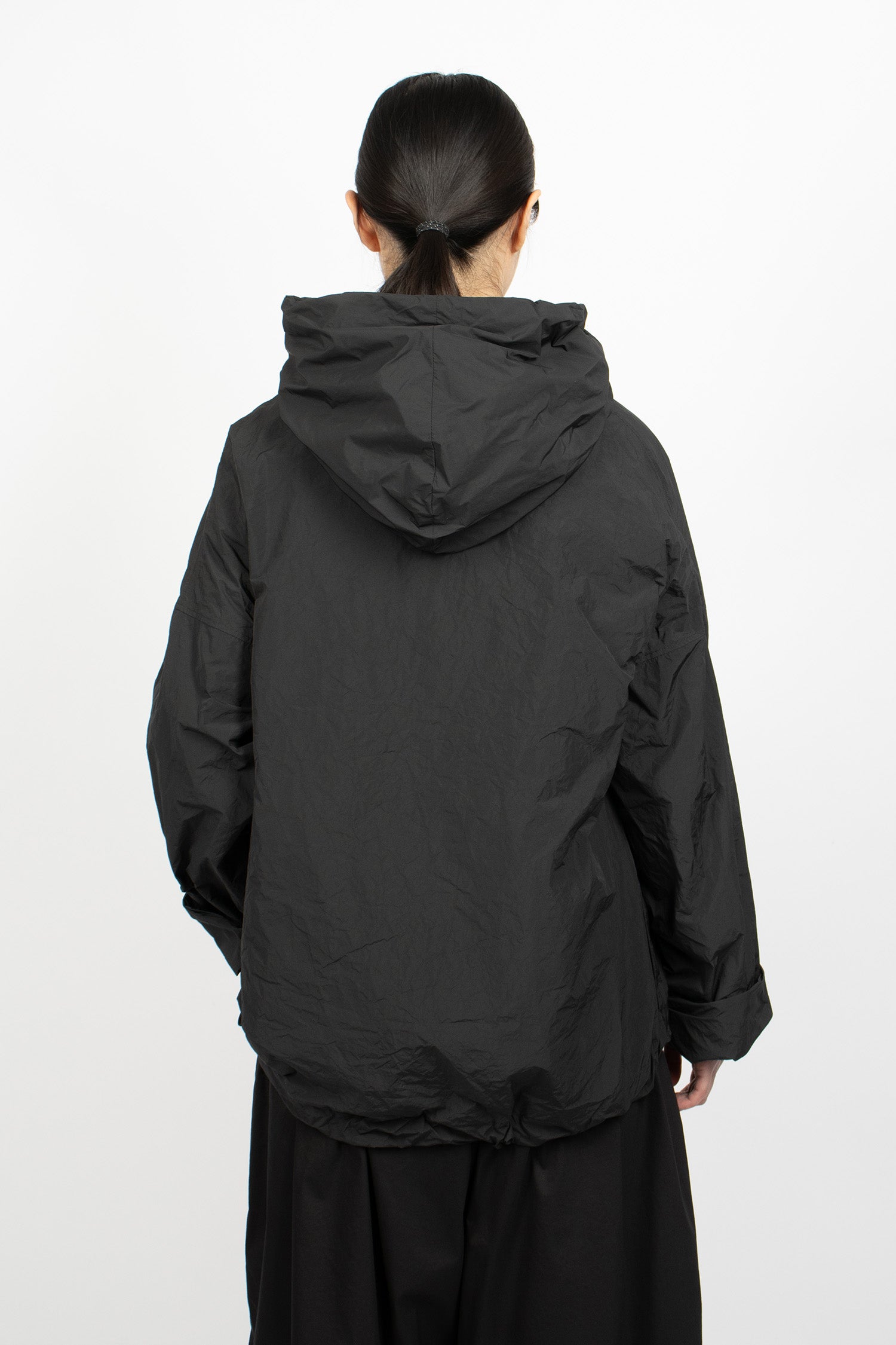 4348 Hooded Jacket N Black