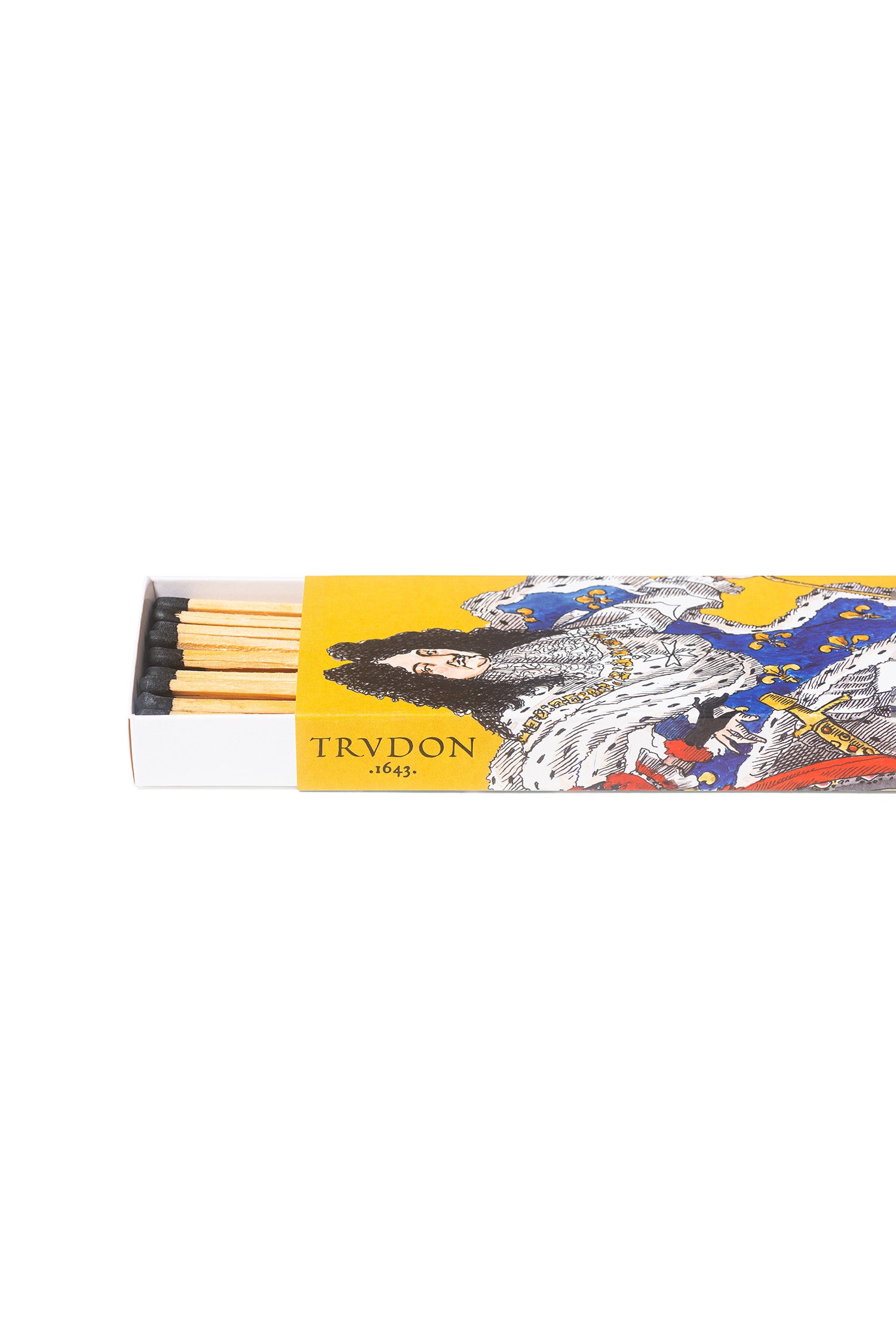Ernesto Scented Matches Yellow/King And Queen