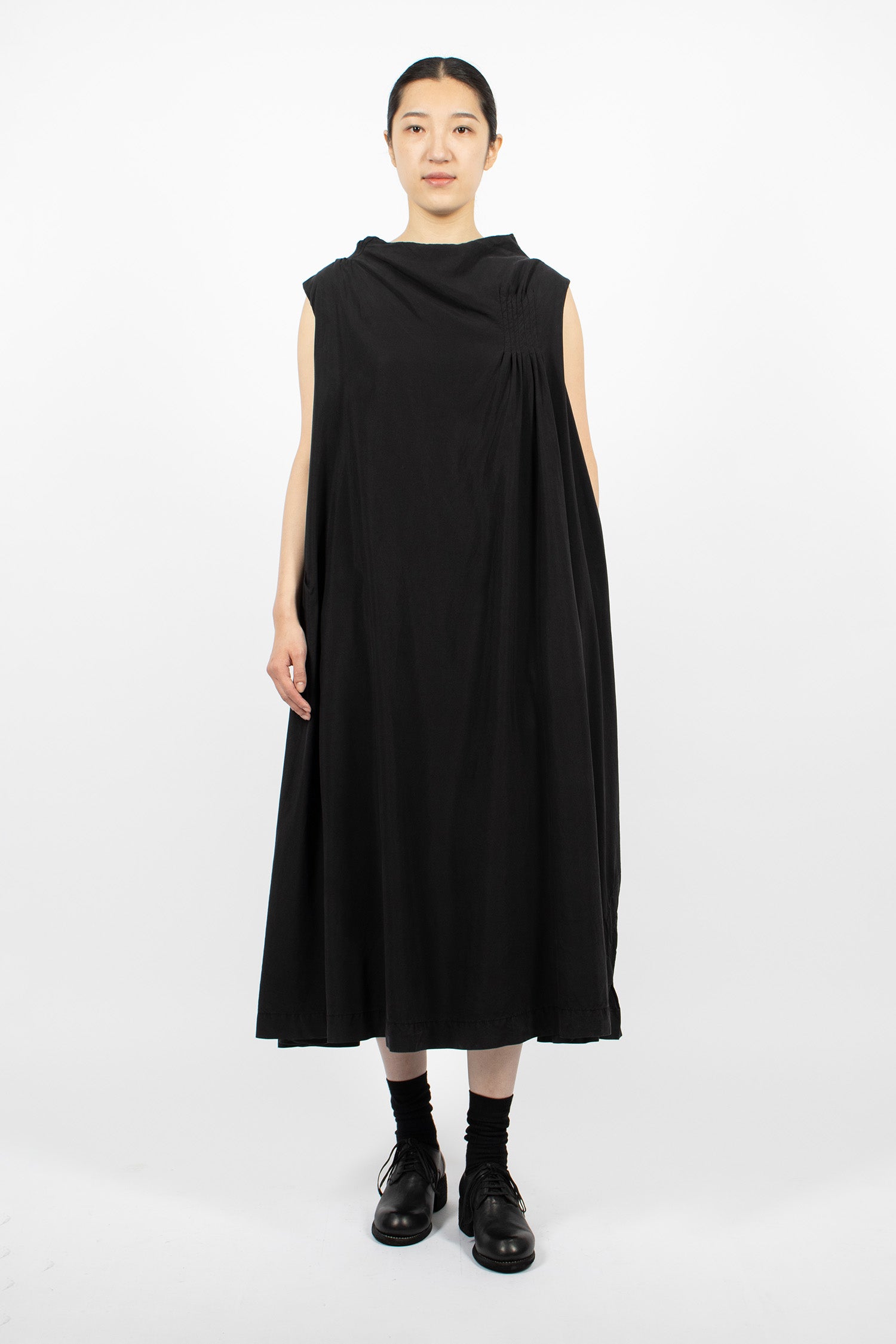 Ggb Silk Dress Black