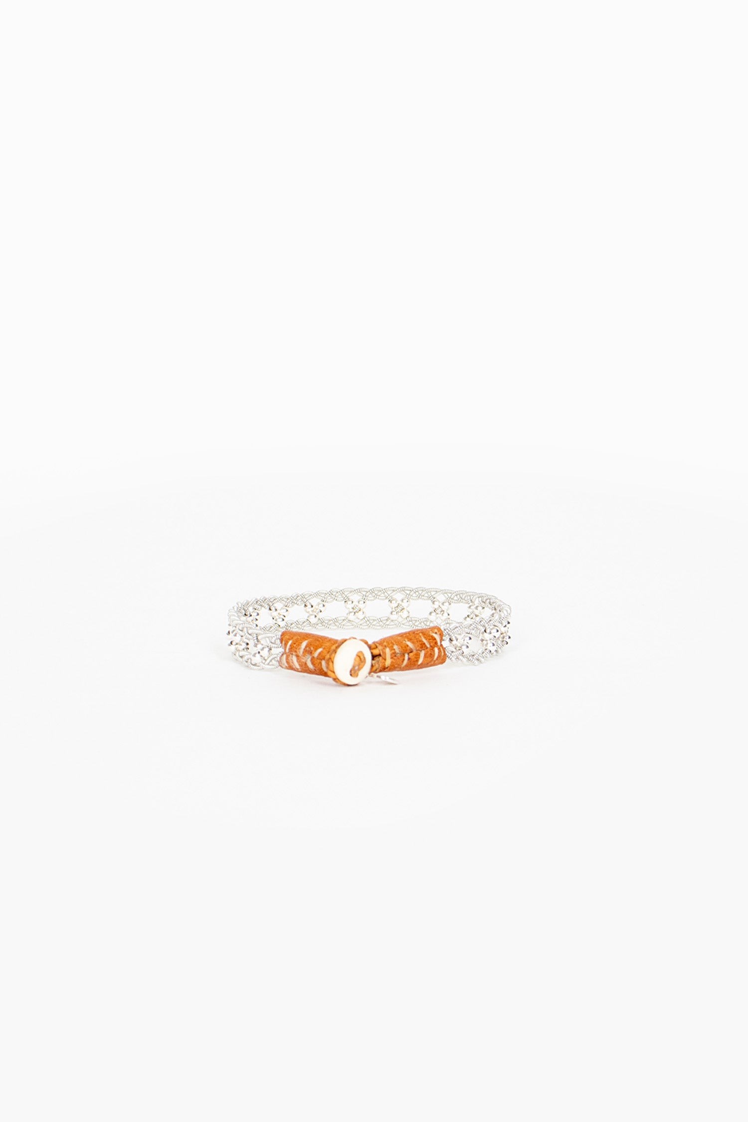 Sonata Tan Beaded Bracelet