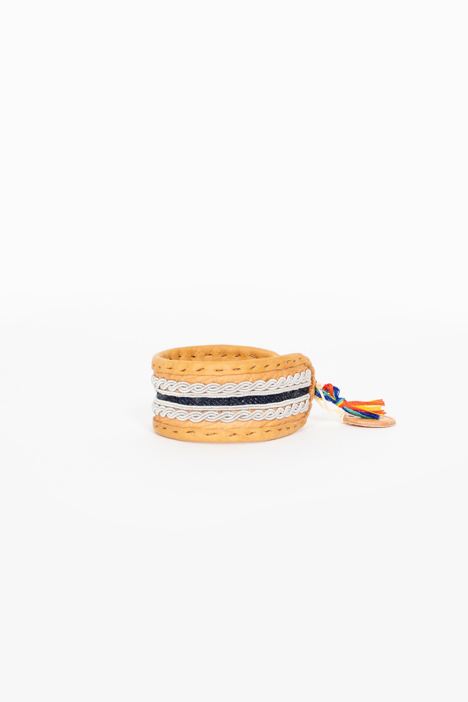 Sami L Bracelet Tan/Denim