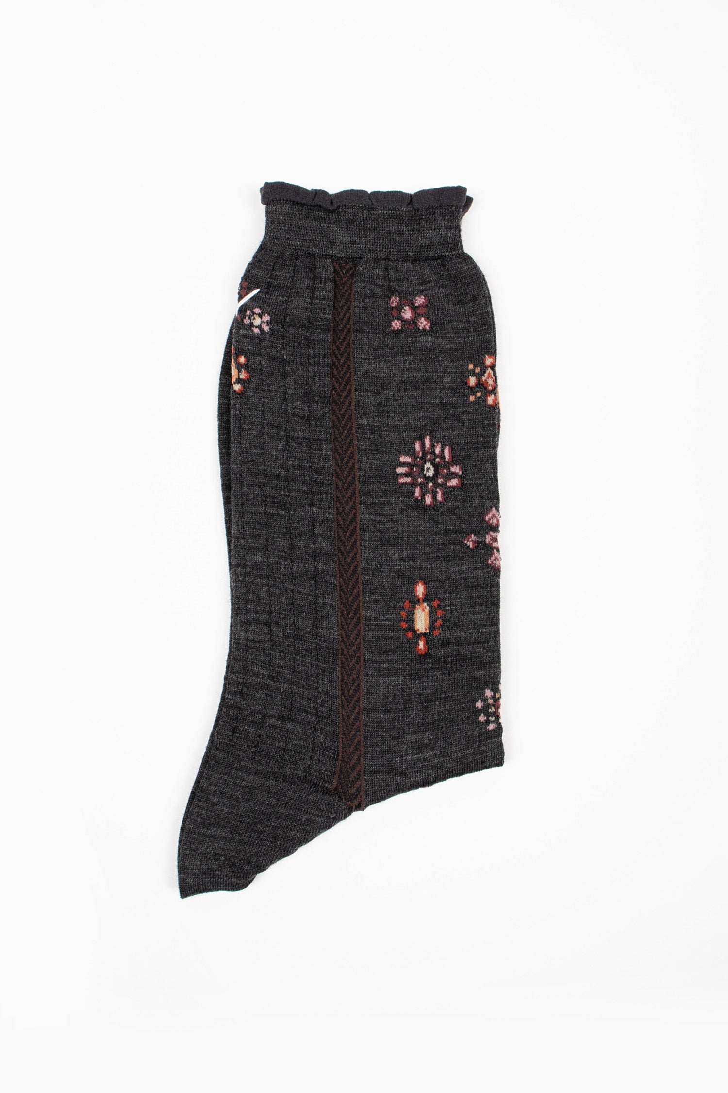 AM-486B Jewellery Socks Charcoal