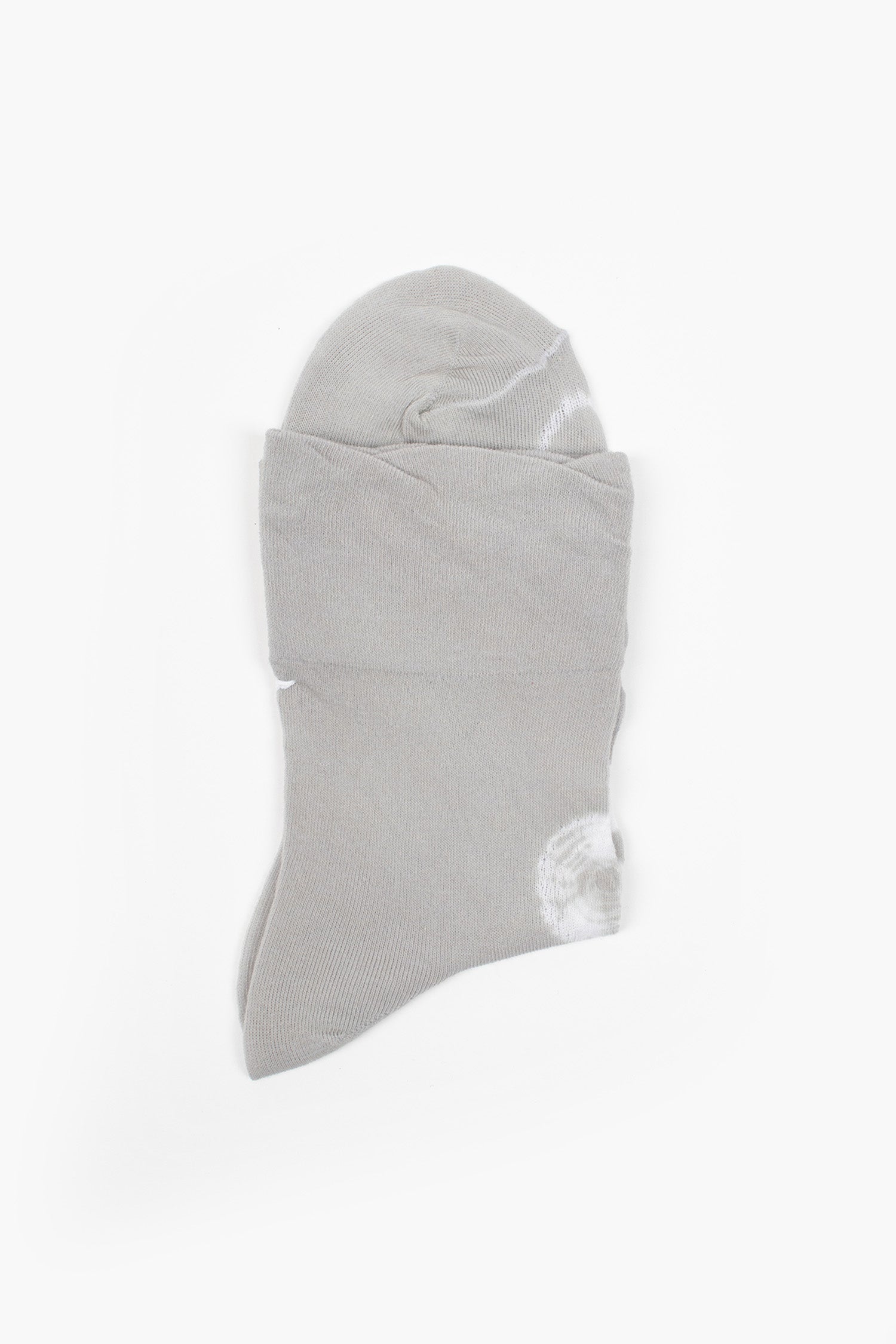 AS-228 Shibori Socks Light Grey