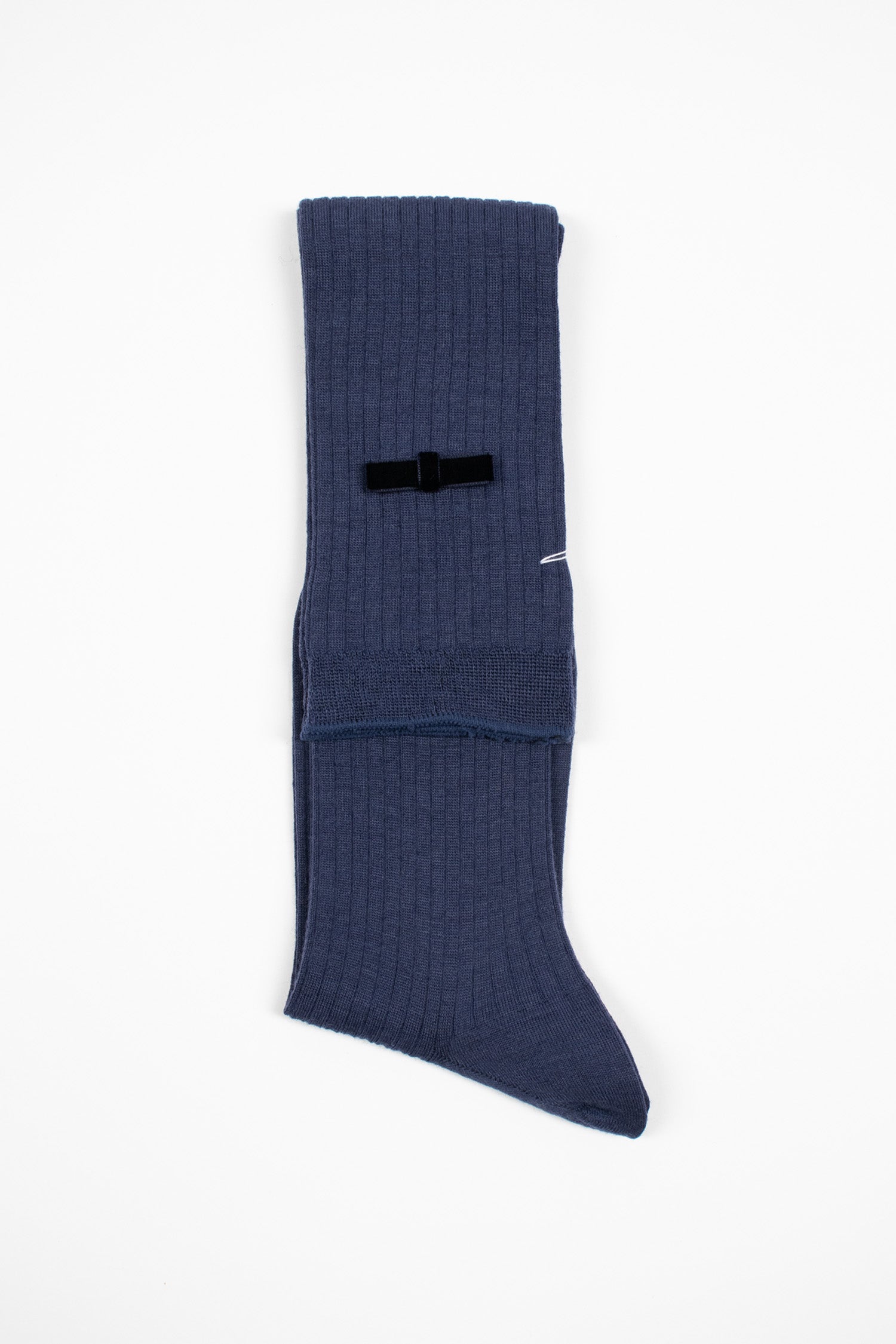 ANP-118AHS Ribbon Knee Sock Navy