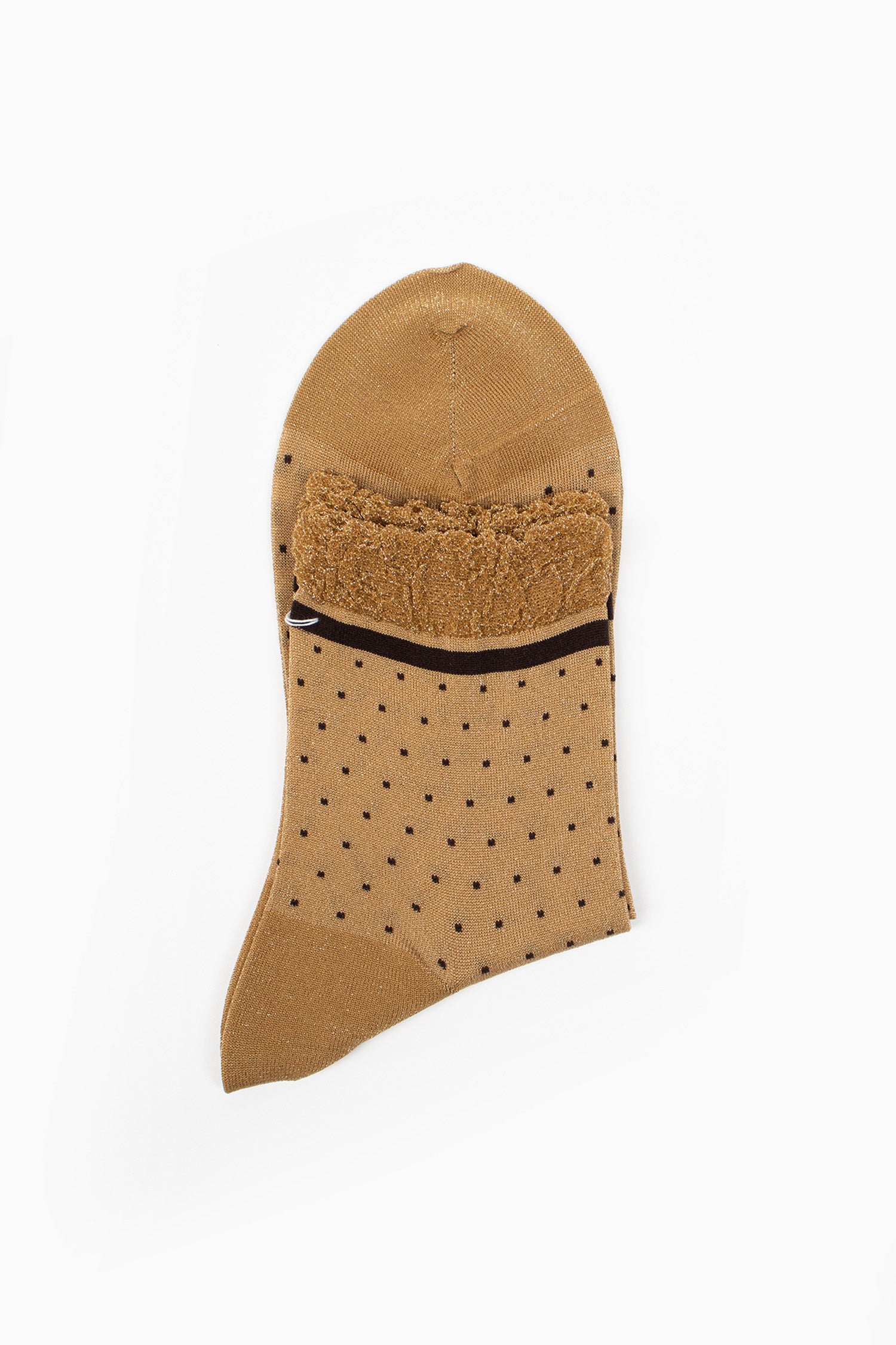 AM-543A The Sky Point Socks Gold