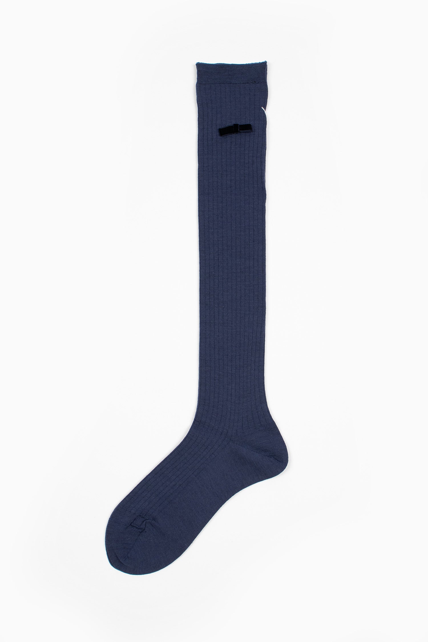 ANP-118AHS Ribbon Knee Sock Navy
