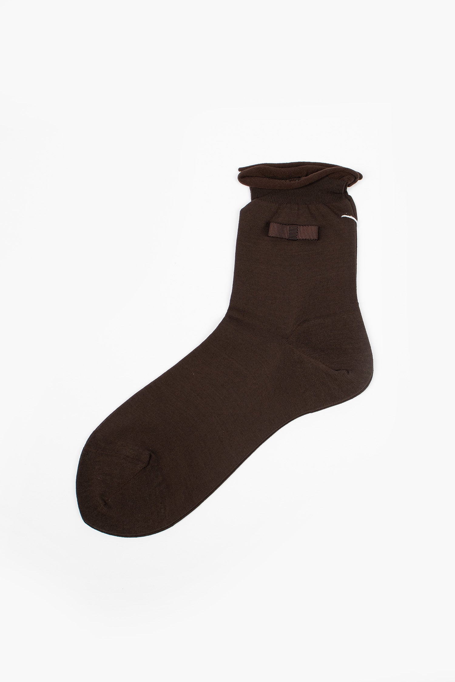 ANP-128 Ribbon Socks Brown