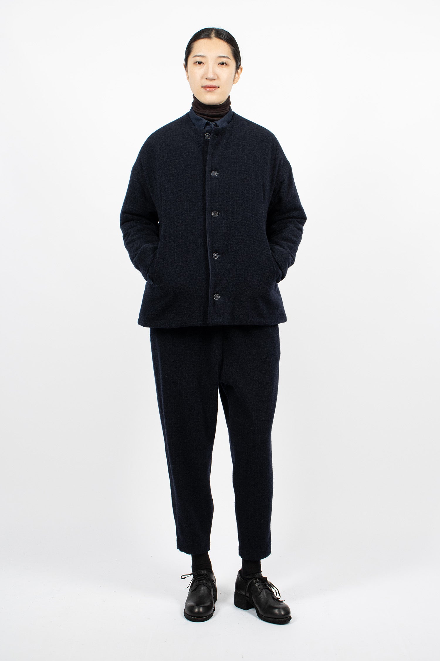 Julia Reversible Jacket Blue Check