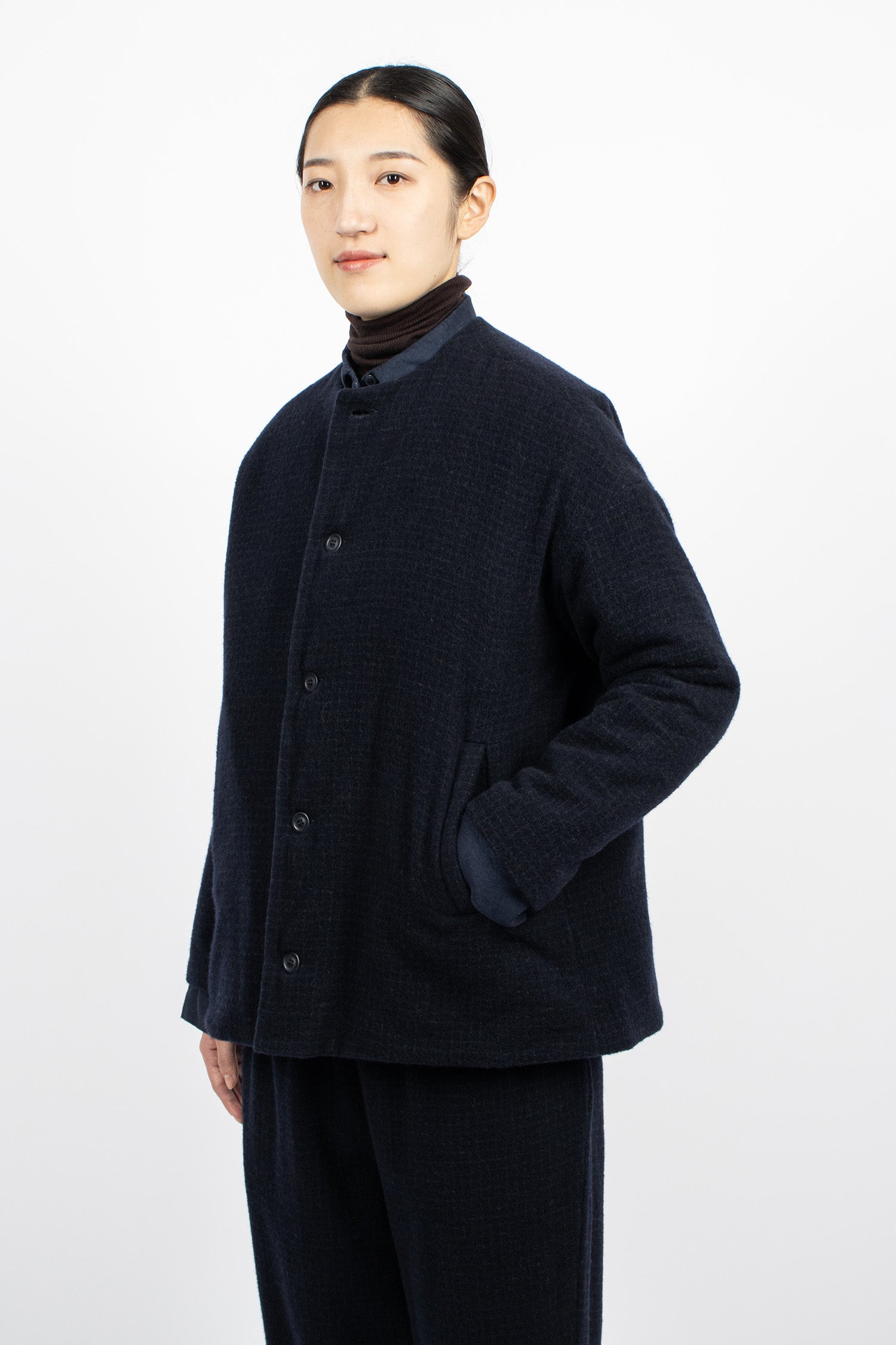 Julia Reversible Jacket Blue Check