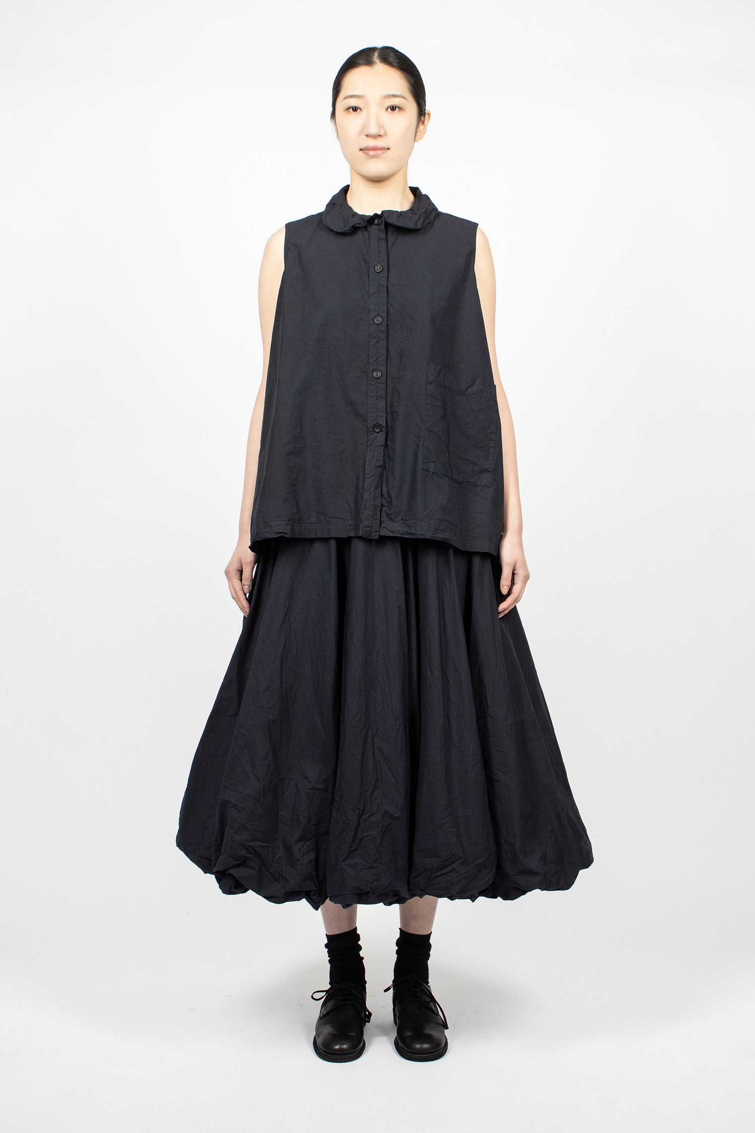 NDTS Sleeveless Shirt Navy