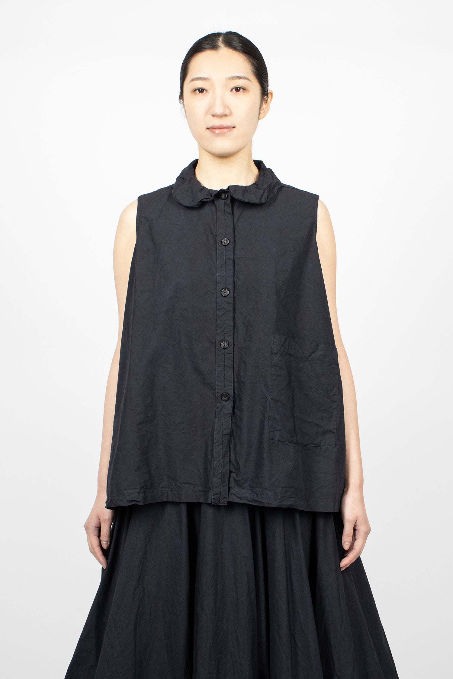 NDTS Sleeveless Shirt Navy