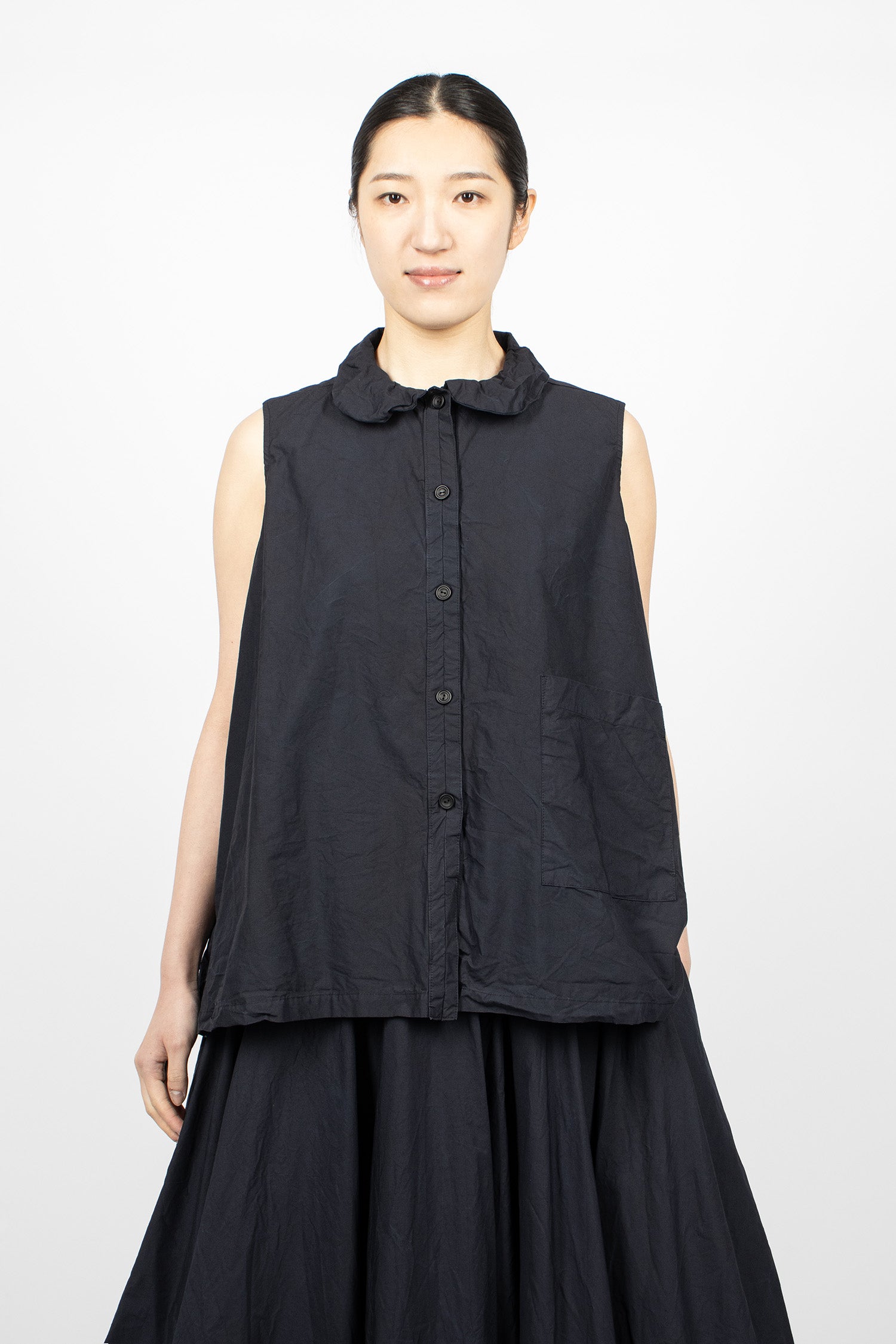 NDTS Sleeveless Shirt Navy