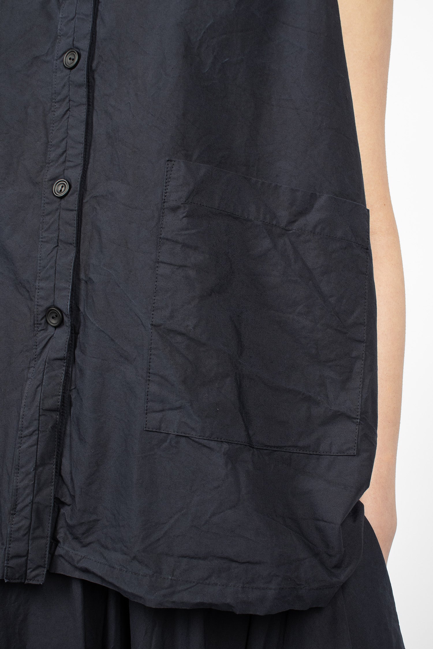 NDTS Sleeveless Shirt Navy
