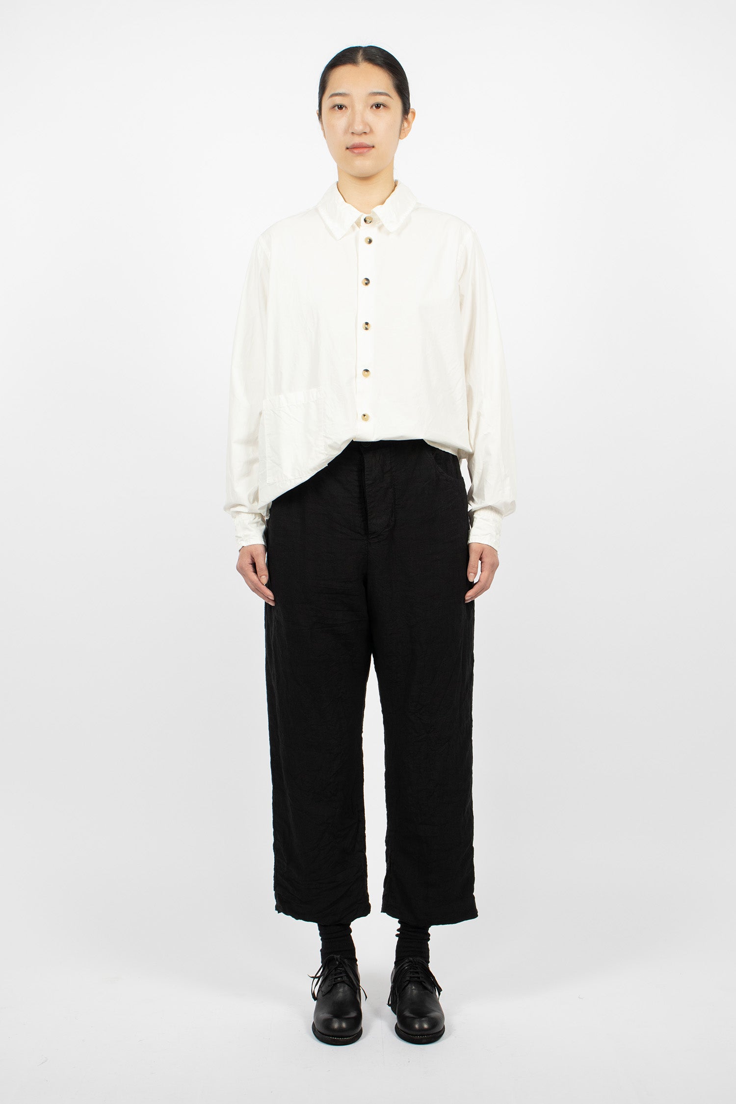 Rp Drawstring Trousers Black