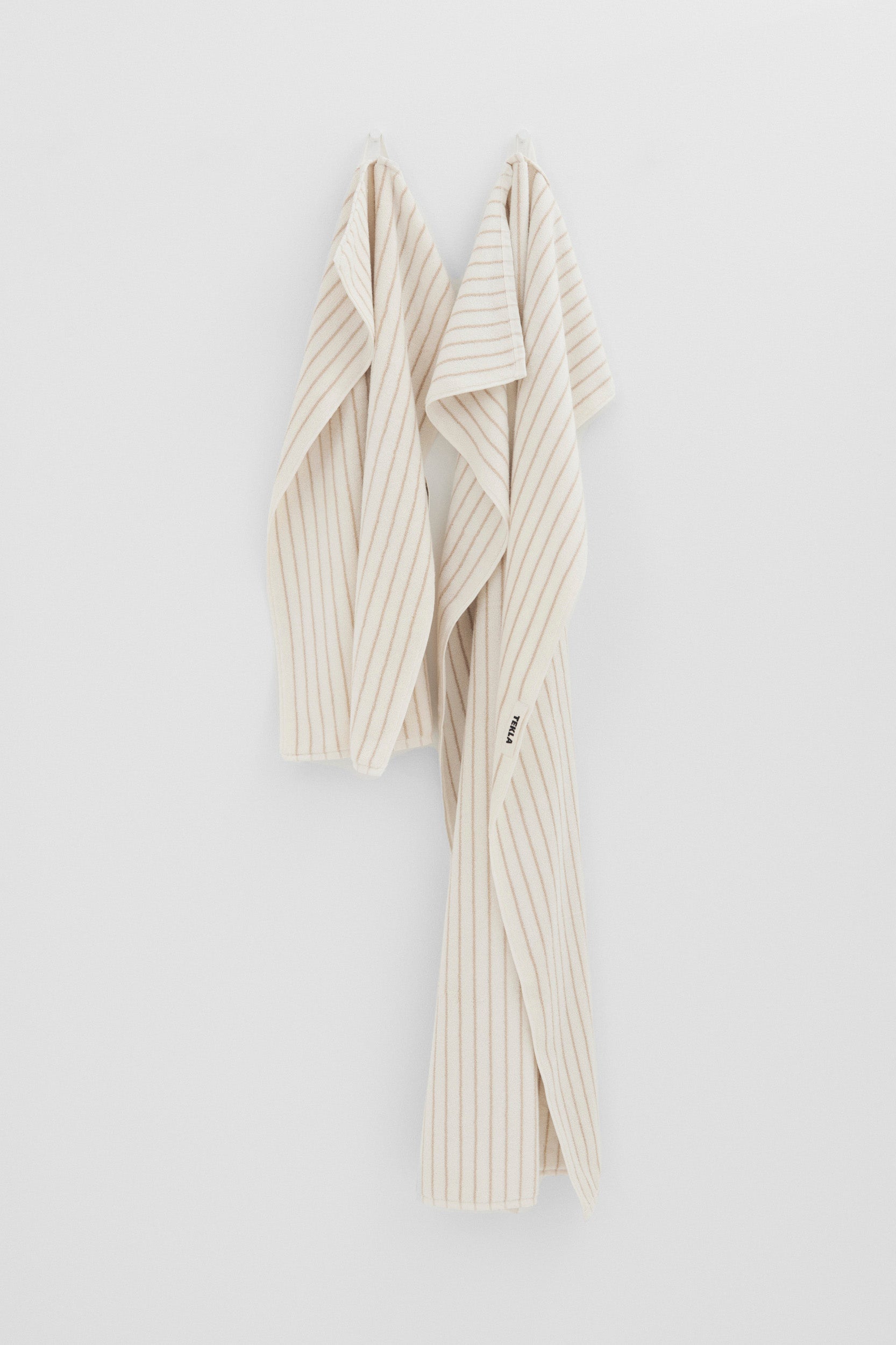 Terry Hand Towel Sienna Stripe