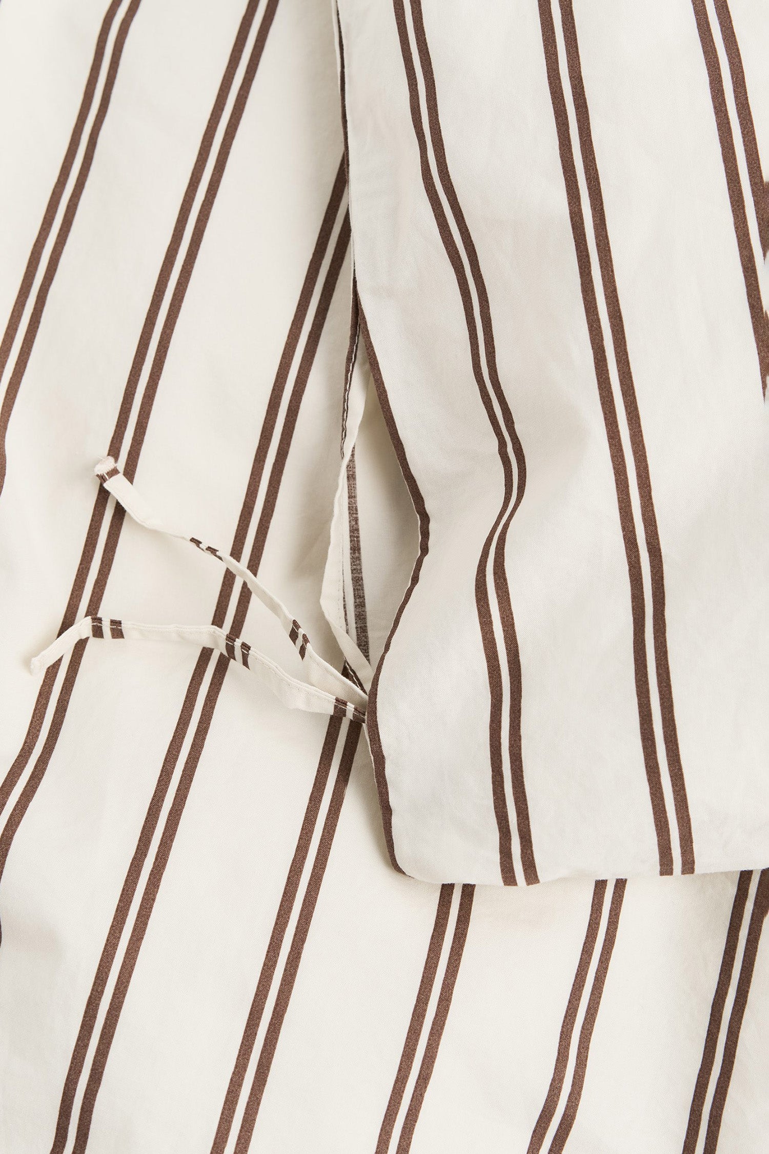 Percale Double Duvet Hopper Stripe