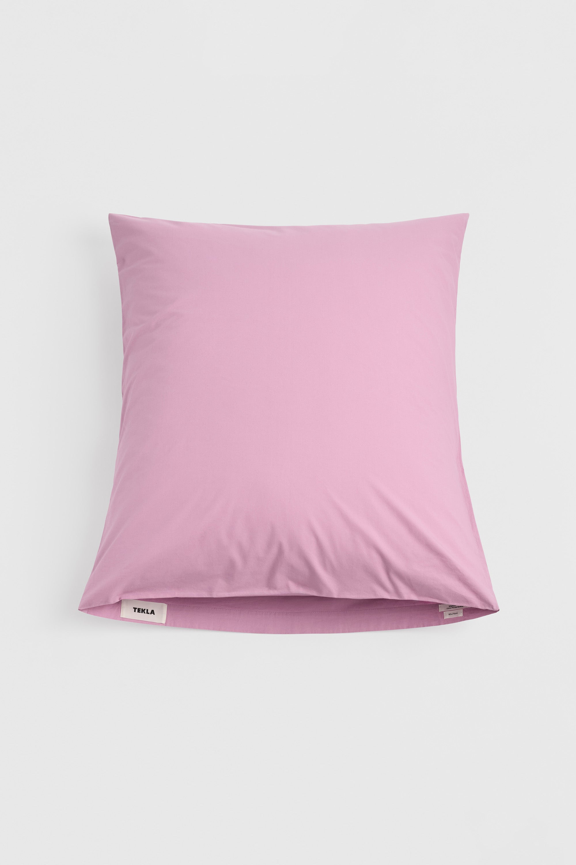 Percale Pillowcase Mallow Pink