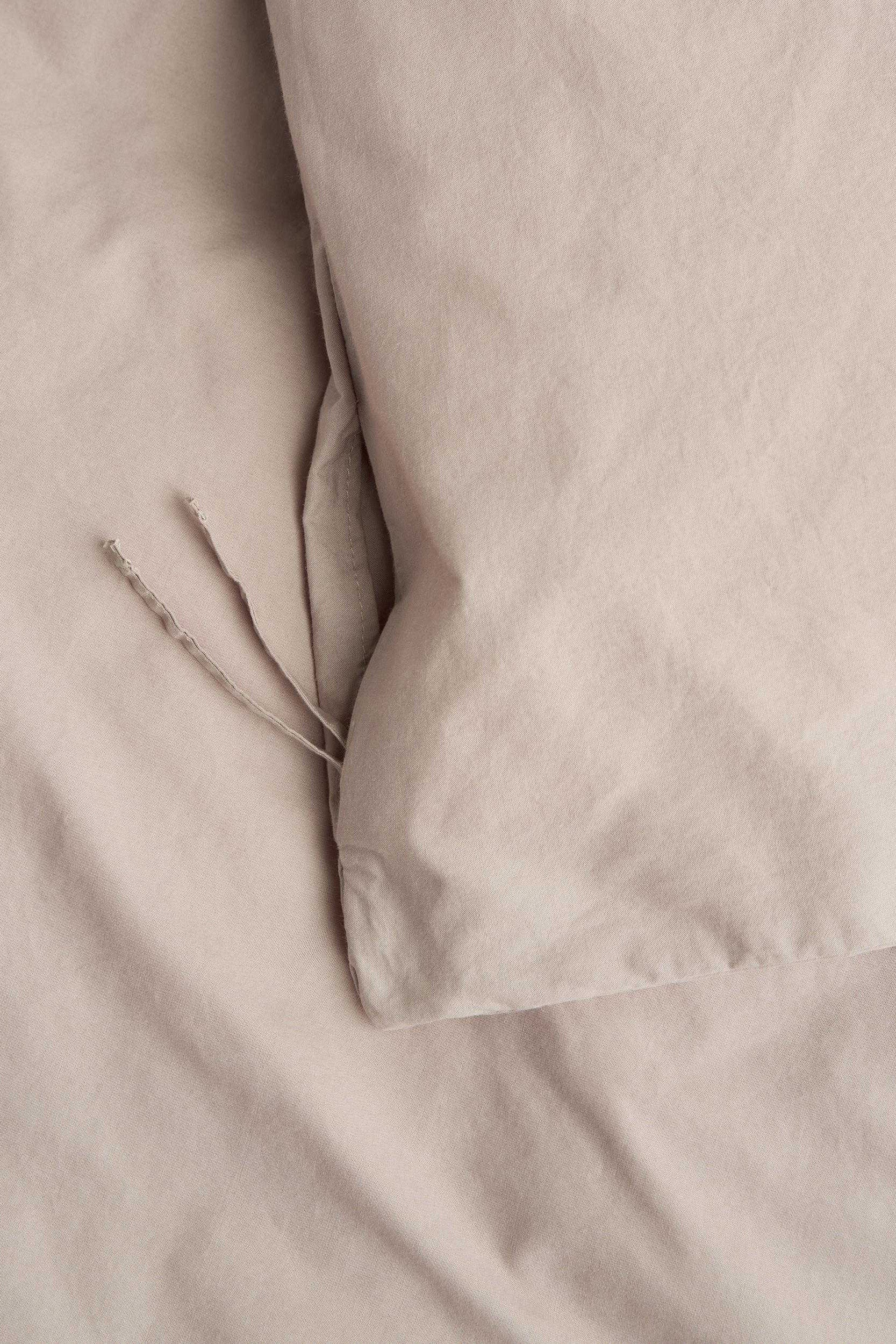 Percale Double Duvet Cover Clay