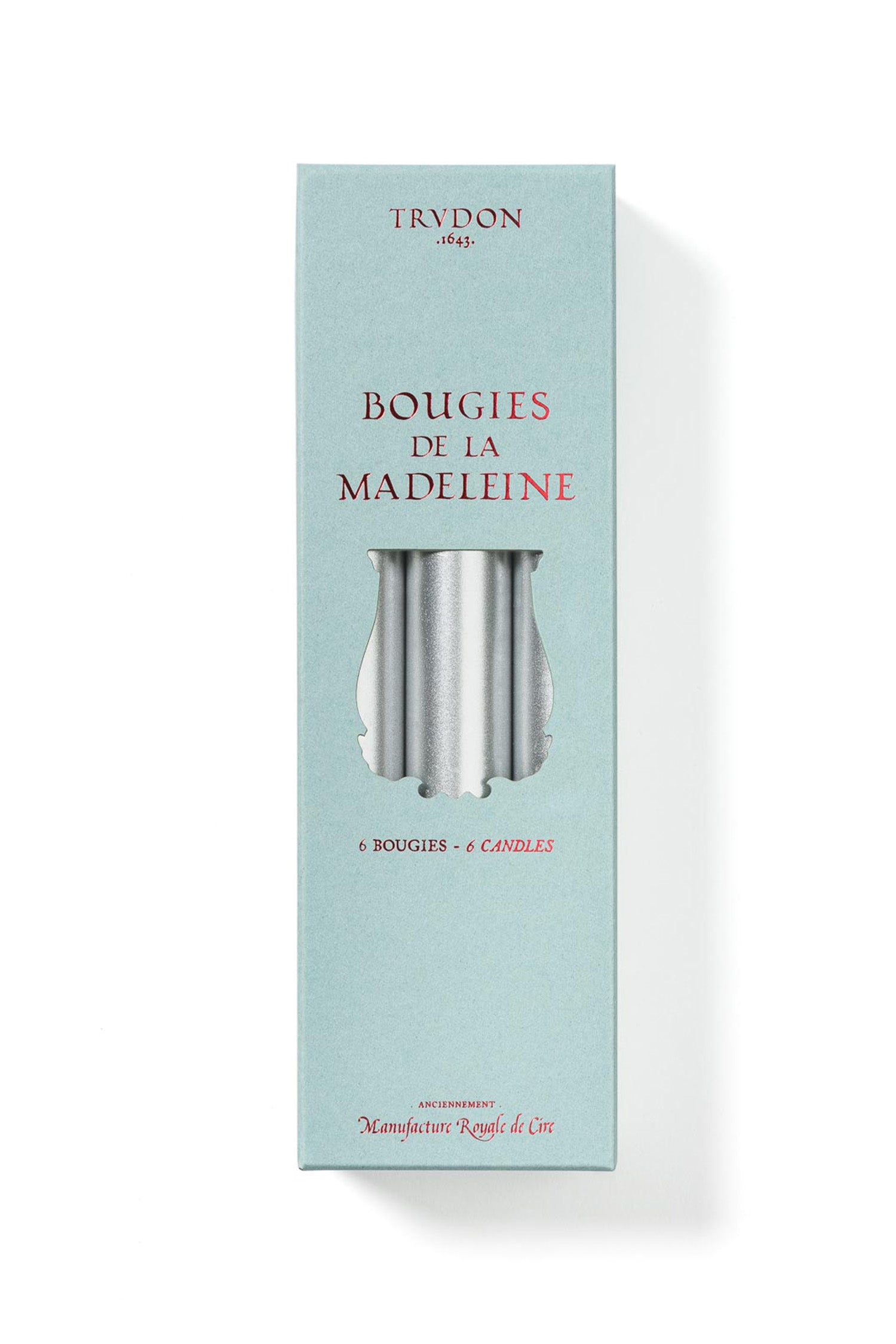 Madeleine Candles Silver