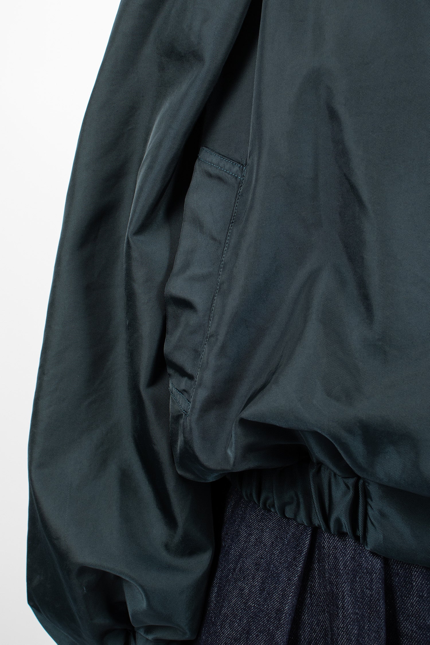 Constructed Jacket Petrol