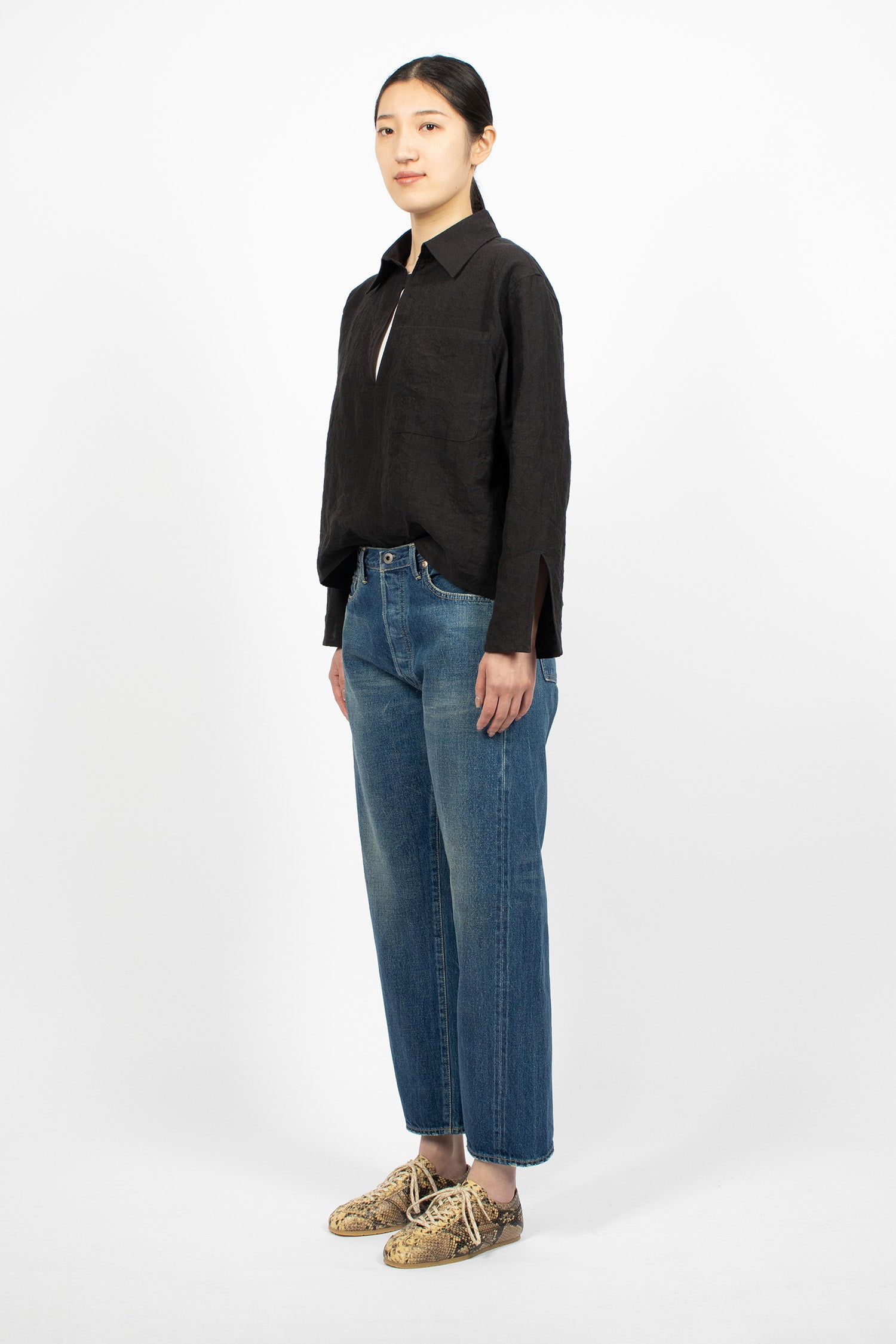 WP08 Selvedge Straight Cut Jean Used Medium