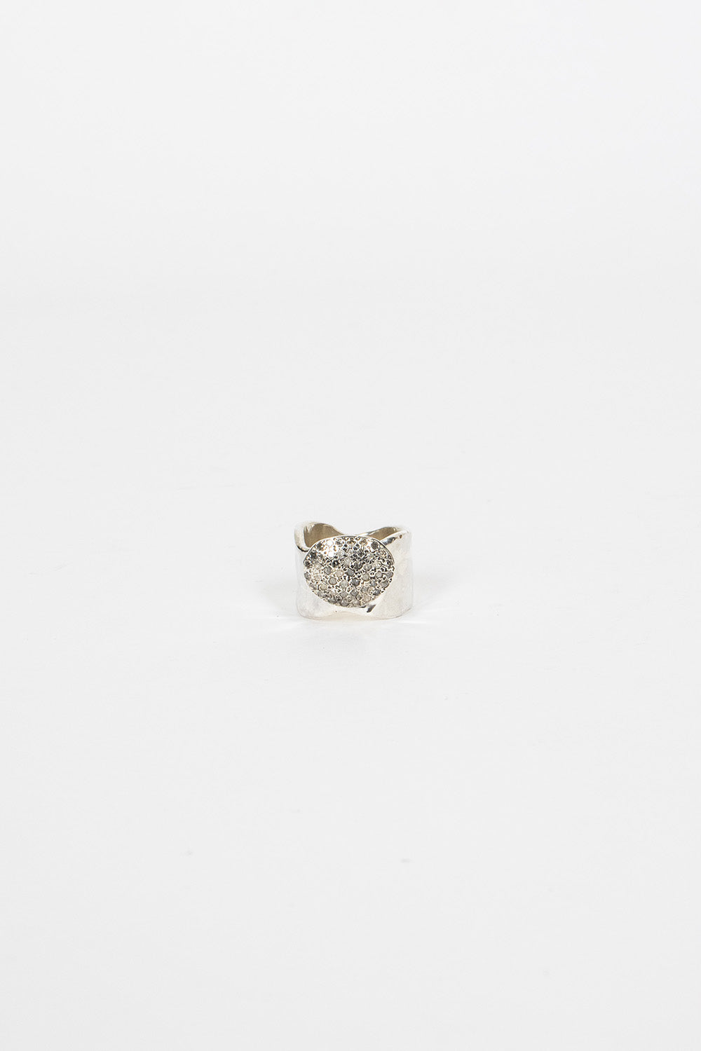 Addison Ring Silver/Icy Grey Diamonds