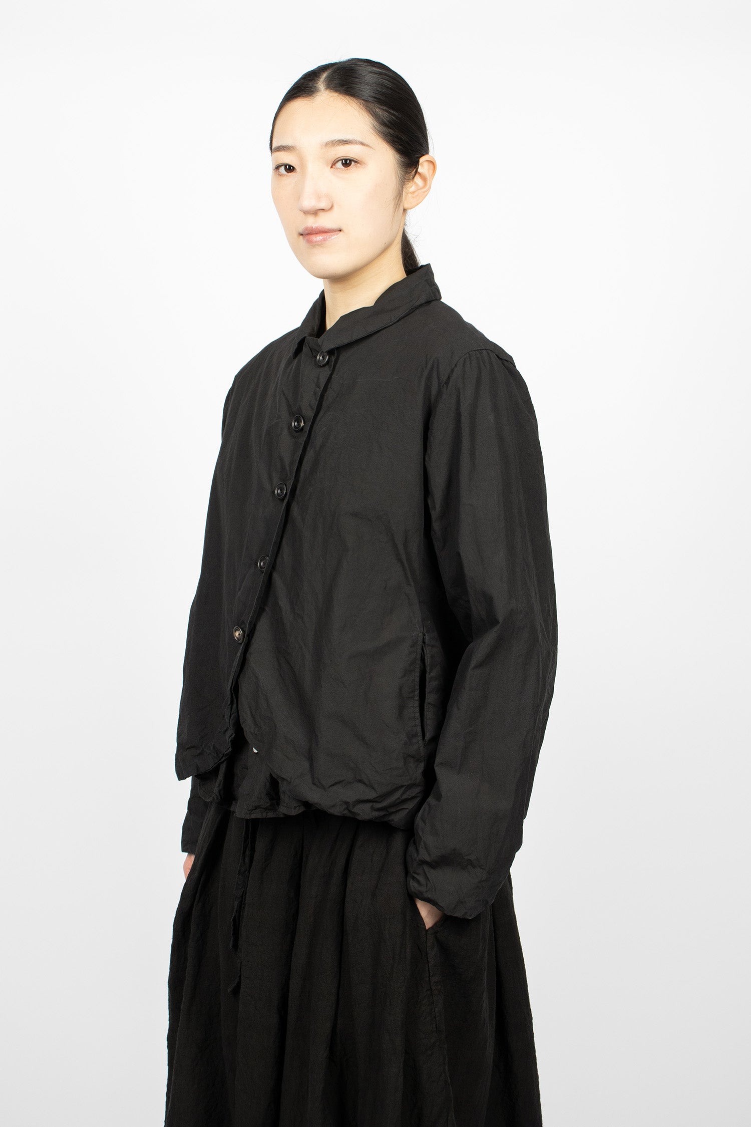 Ally Cotton Jacket Black