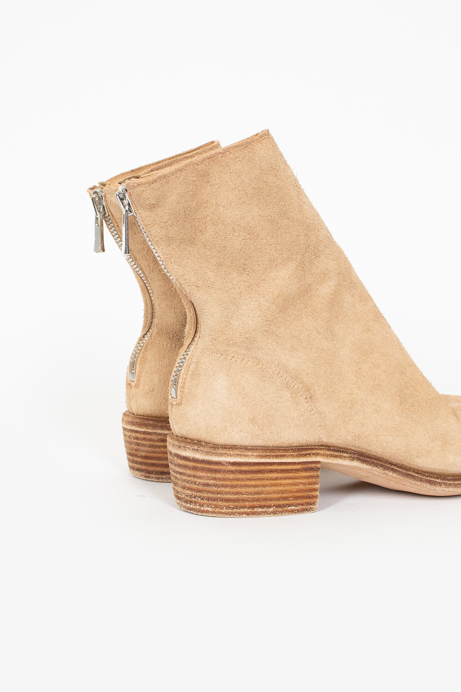 796 Back Zip Boots CO171T Tan