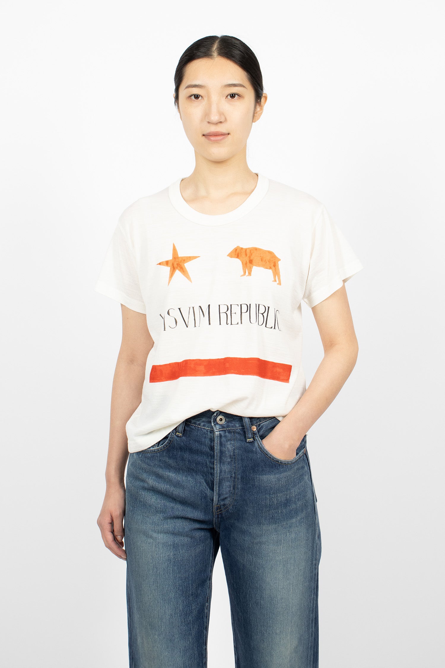 Carree S/S Tee White