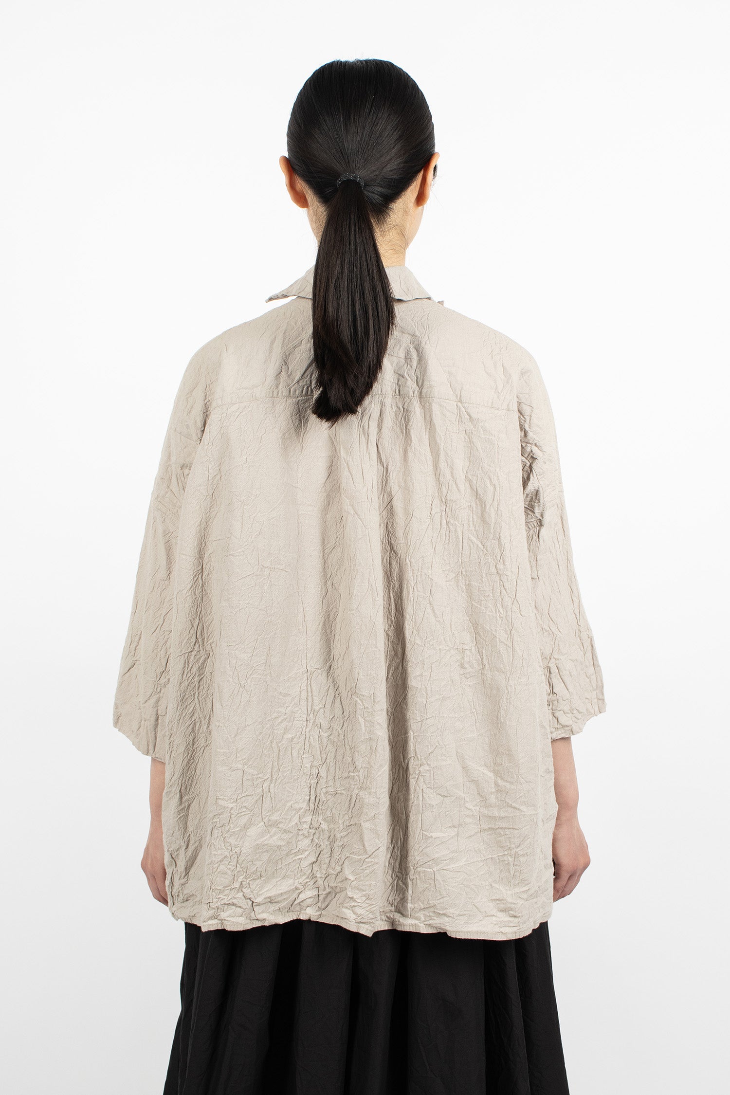 Lamponè Reversible Shirt Natural