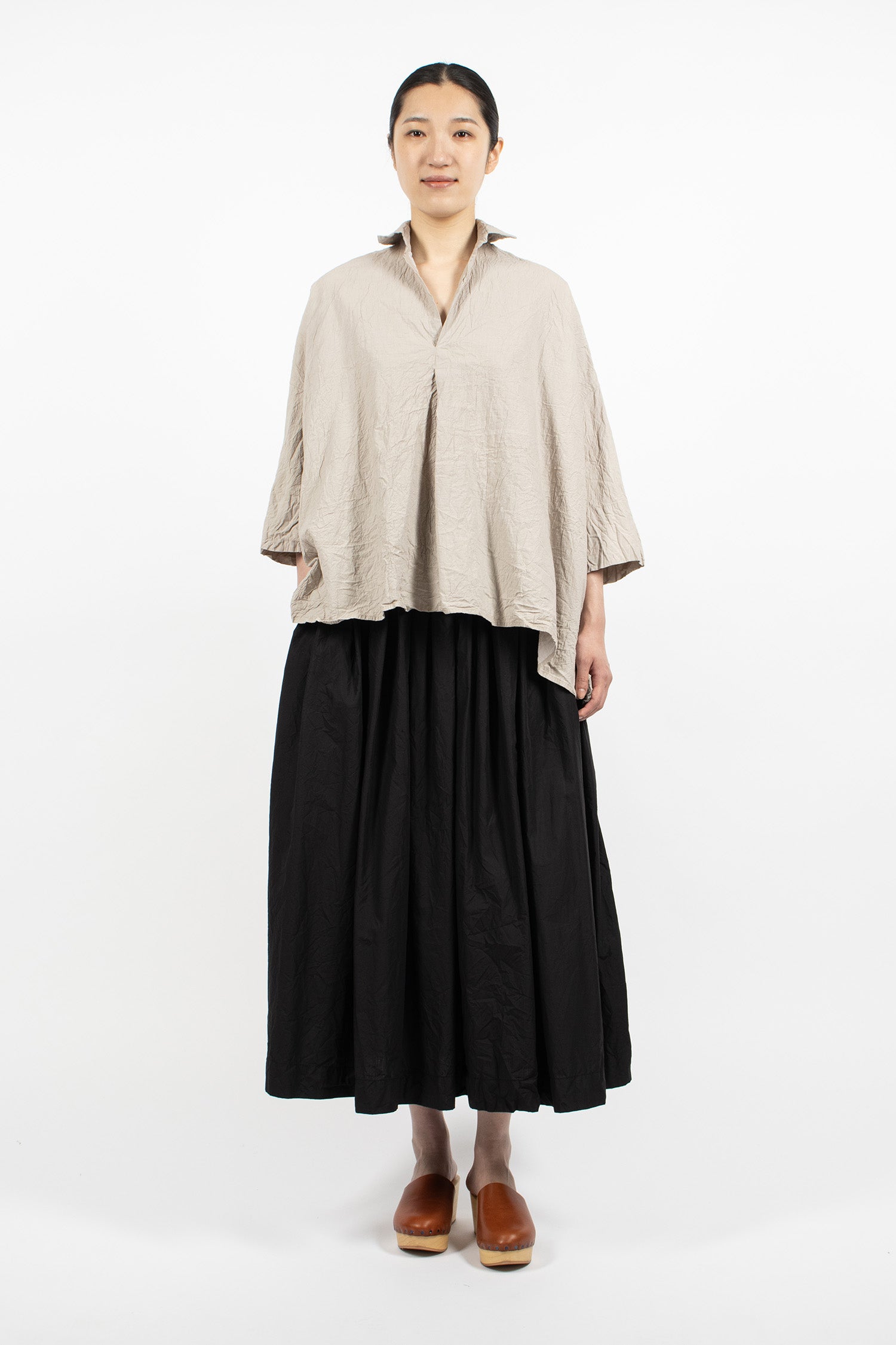 Lamponè Reversible Shirt Natural
