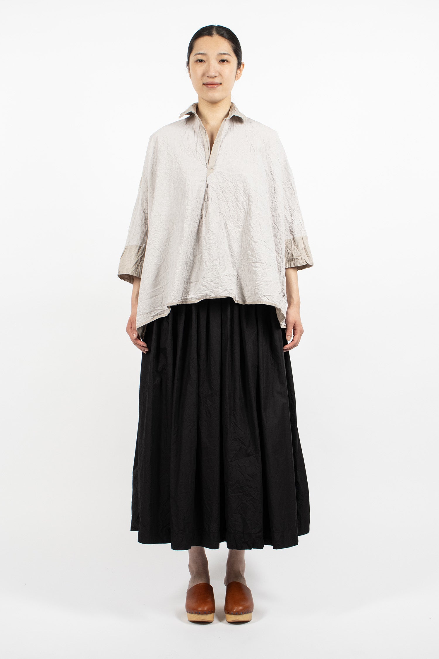 Lamponè Reversible Shirt Natural