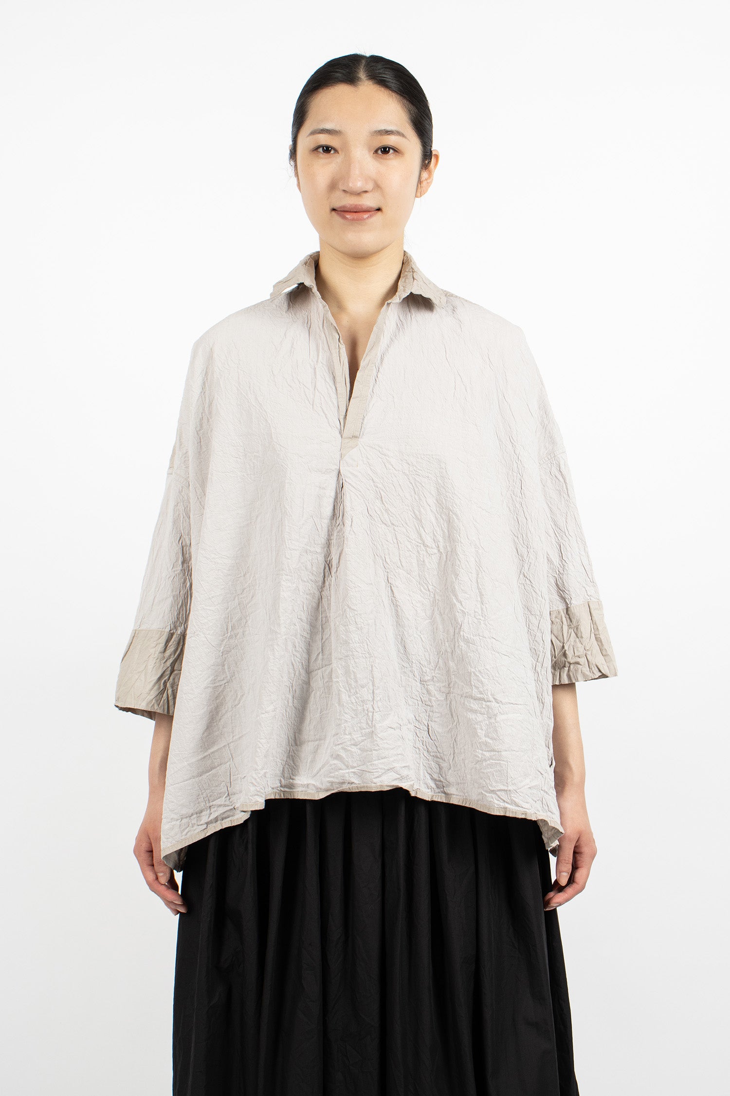 Lamponè Reversible Shirt Natural