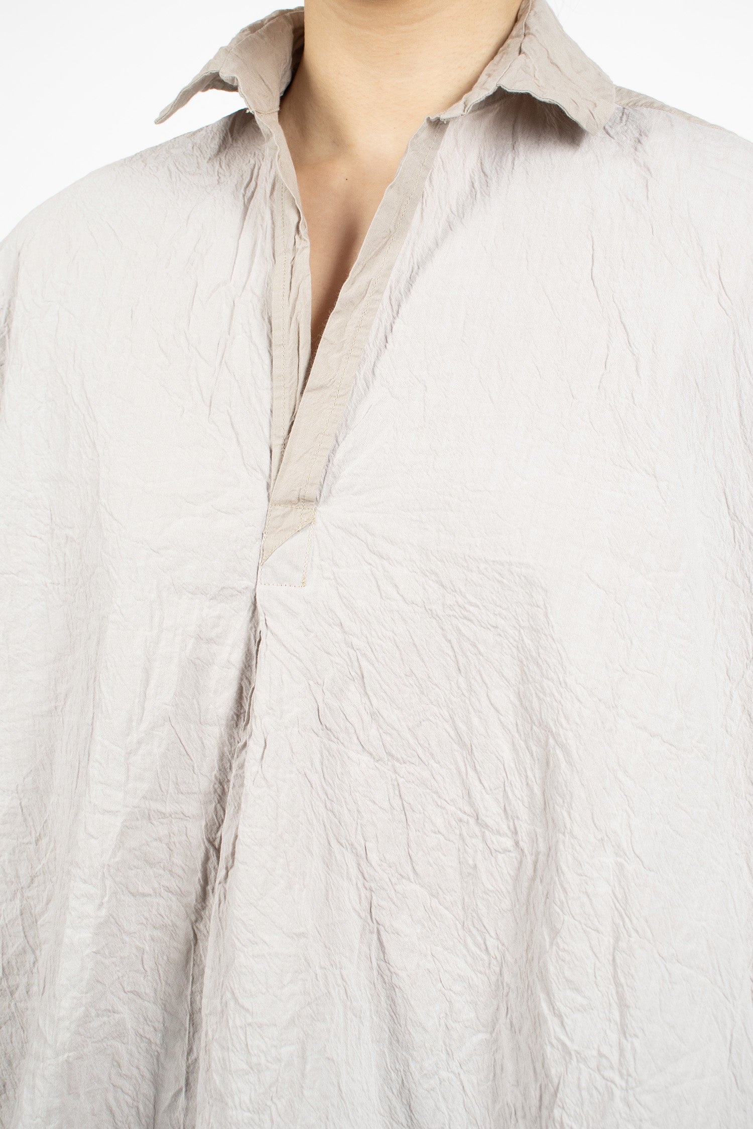 Lamponè Reversible Shirt Natural