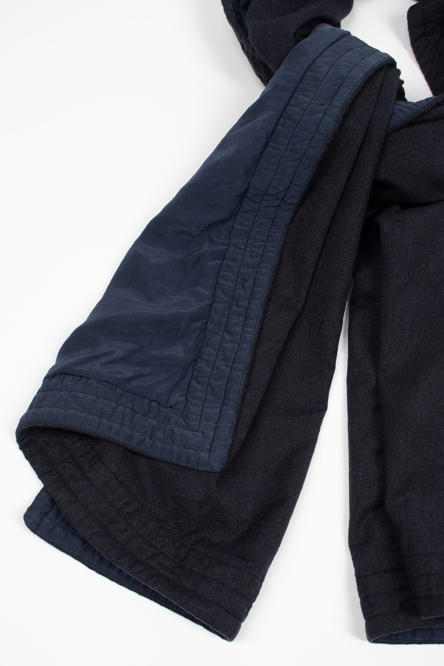 Bella Double Faced Scarf Navy/Blue