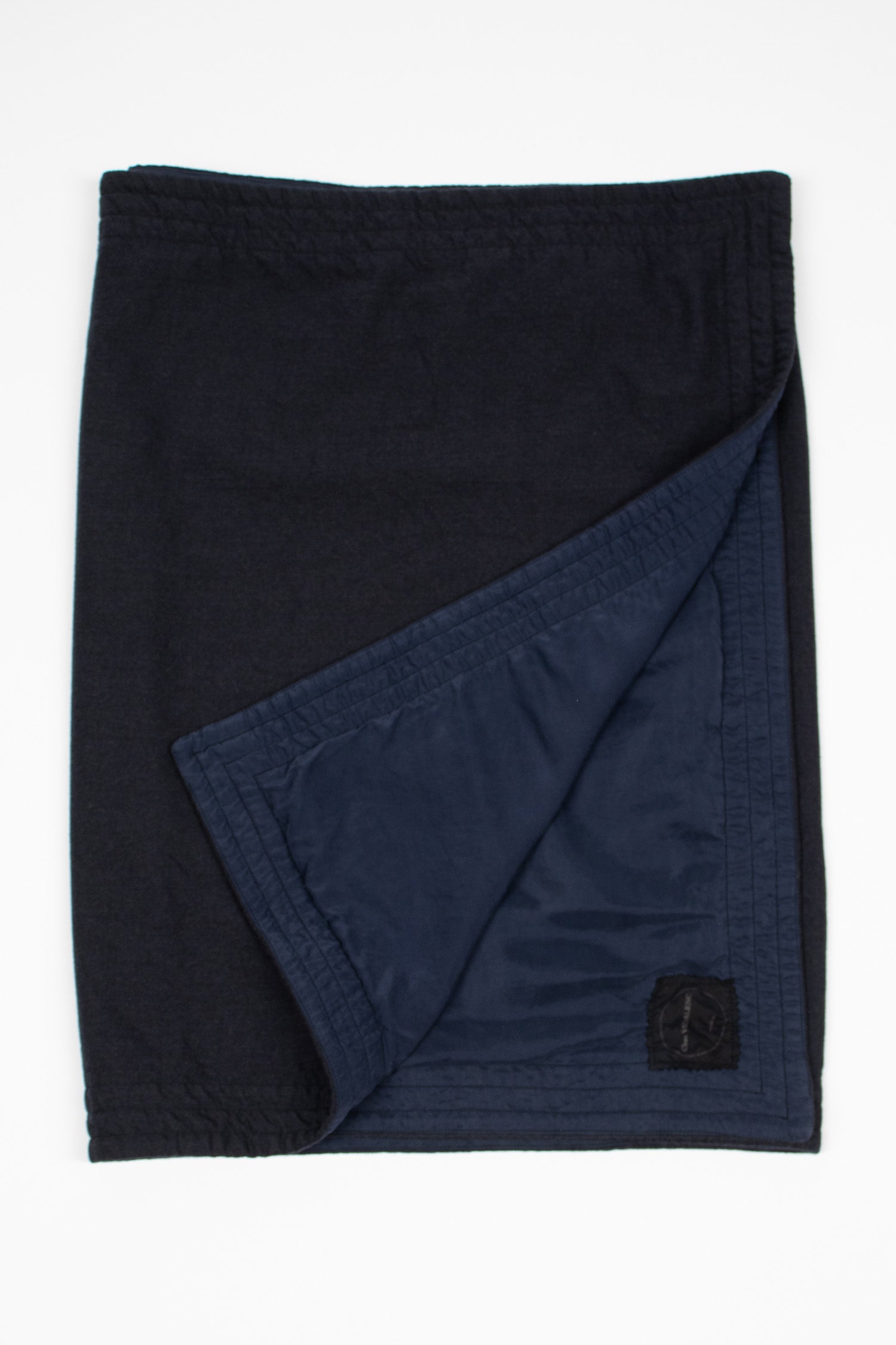 Bella Double Faced Scarf Navy/Blue