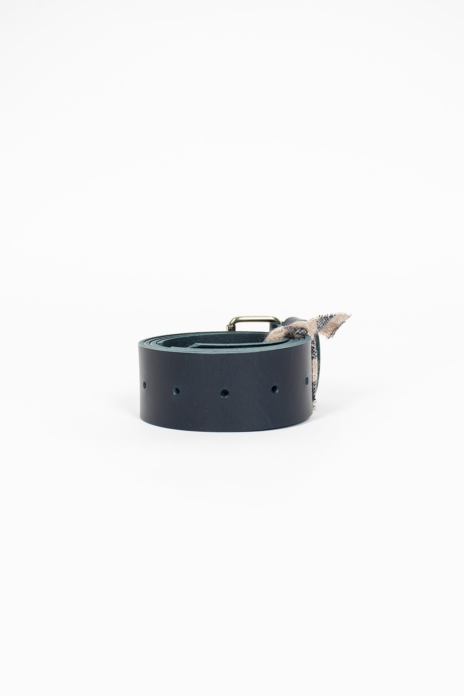 Juniper Unlined Belt Dark Blue