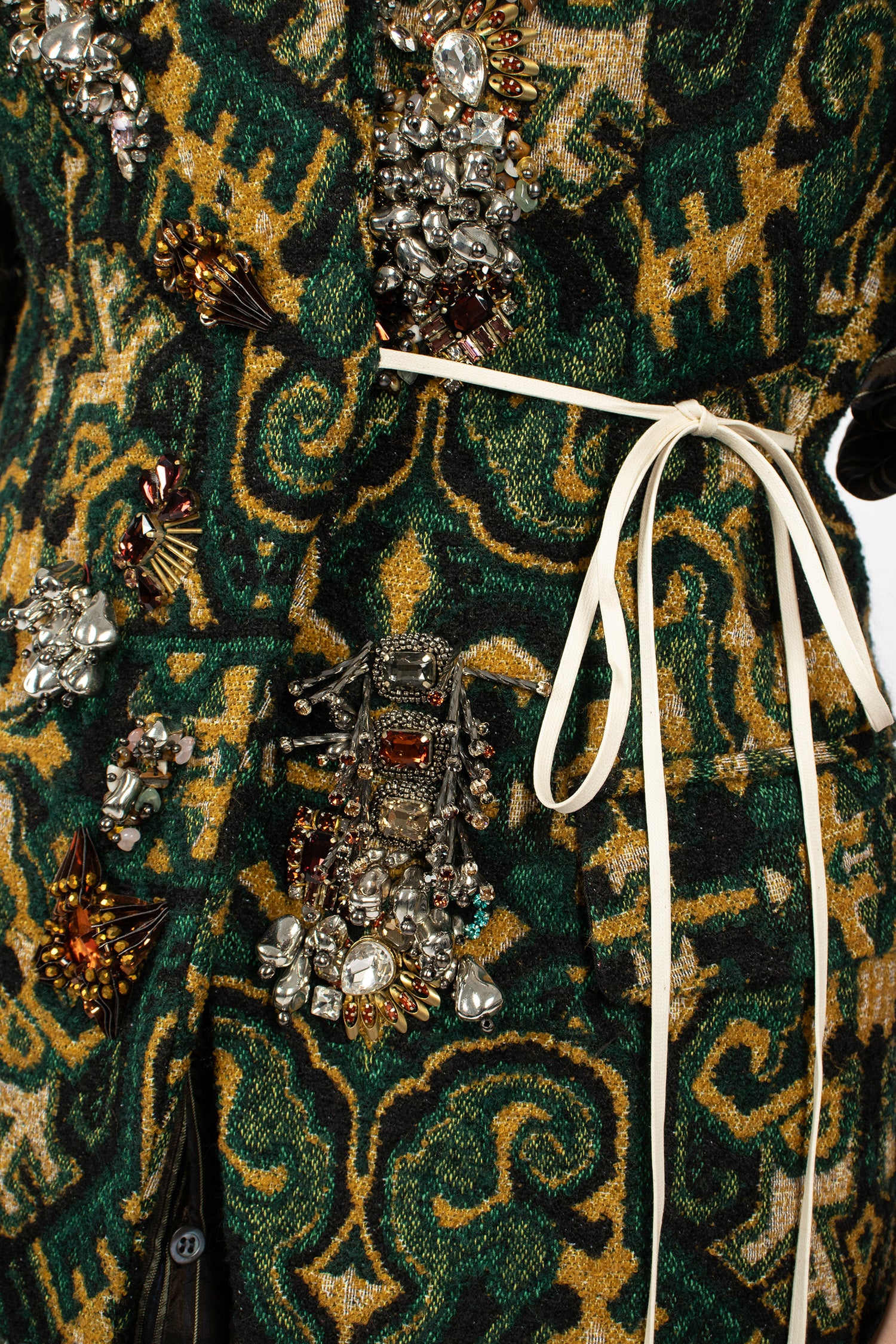 Embellished Sleeveless Blazer Bottle