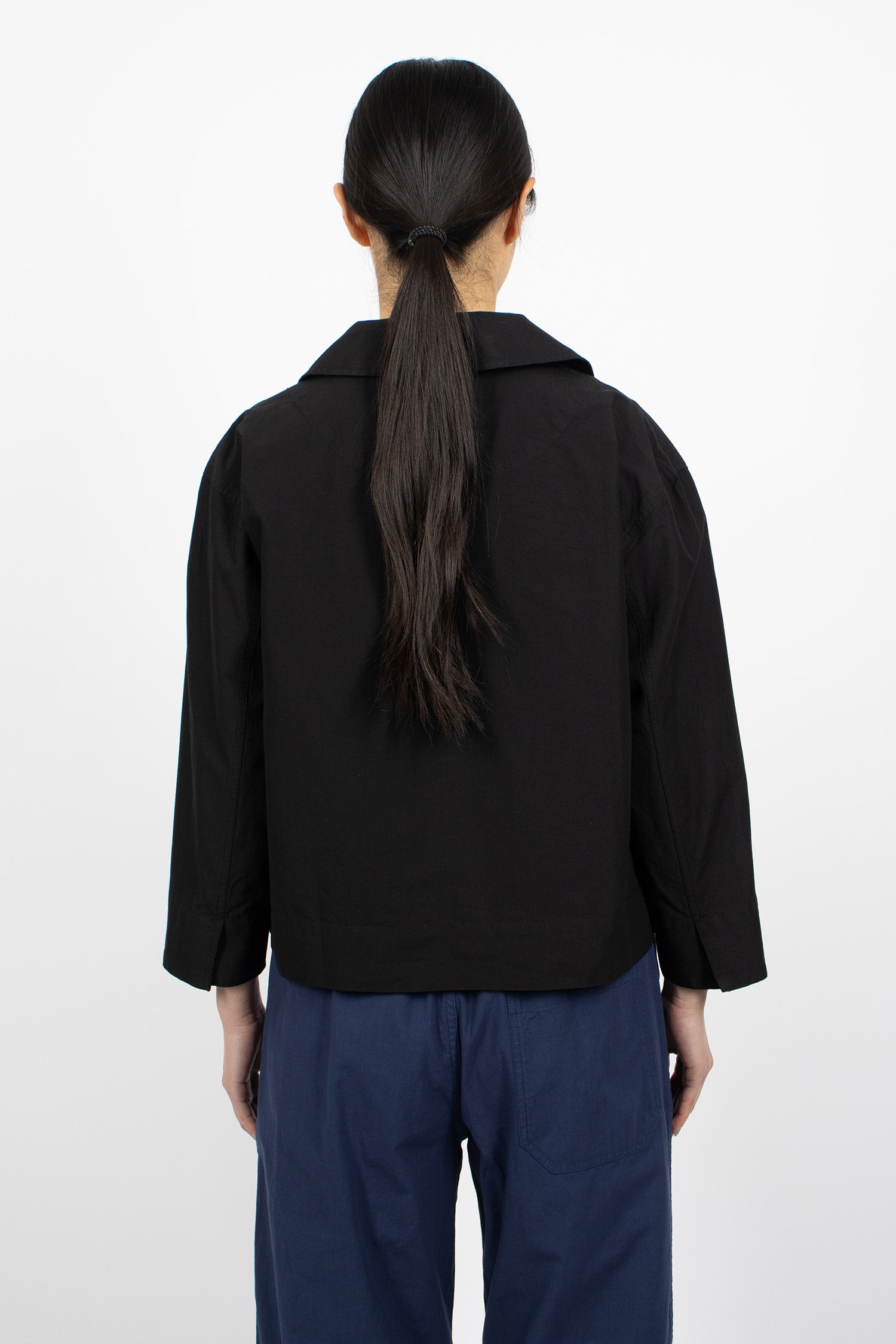 Smock Shirt Black