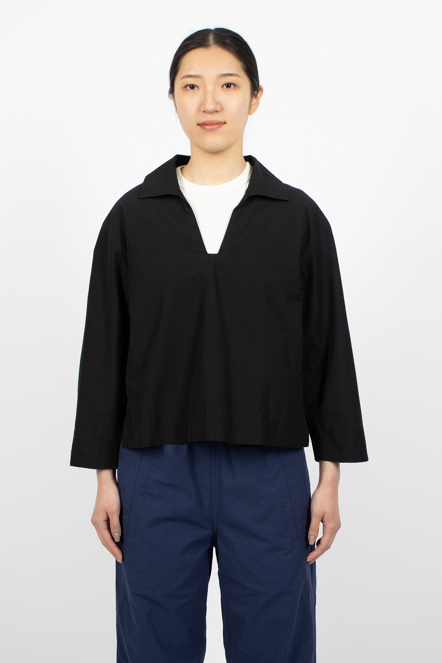 Smock Shirt Black