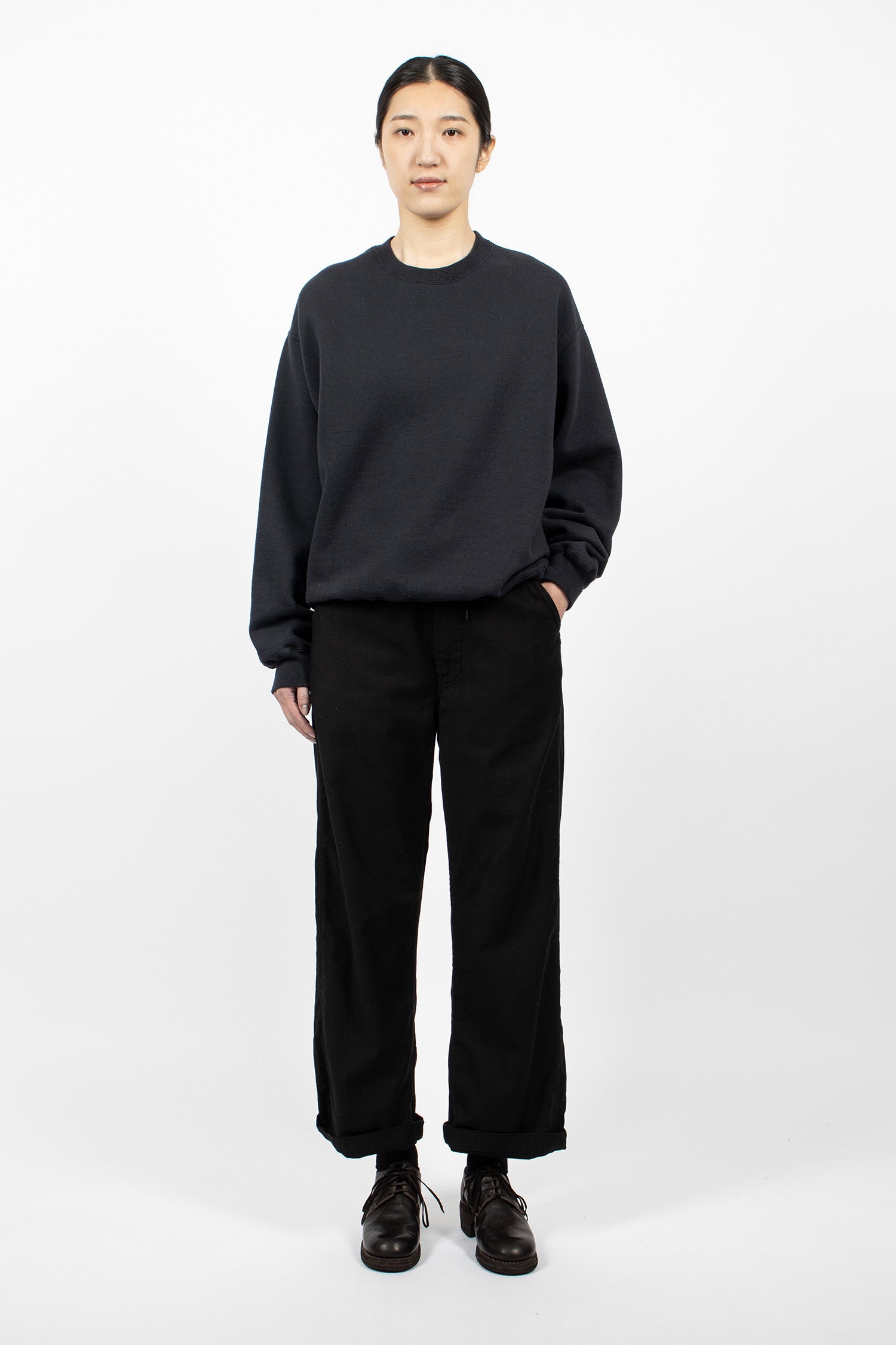 Wide Fit New Yorker Pant Black