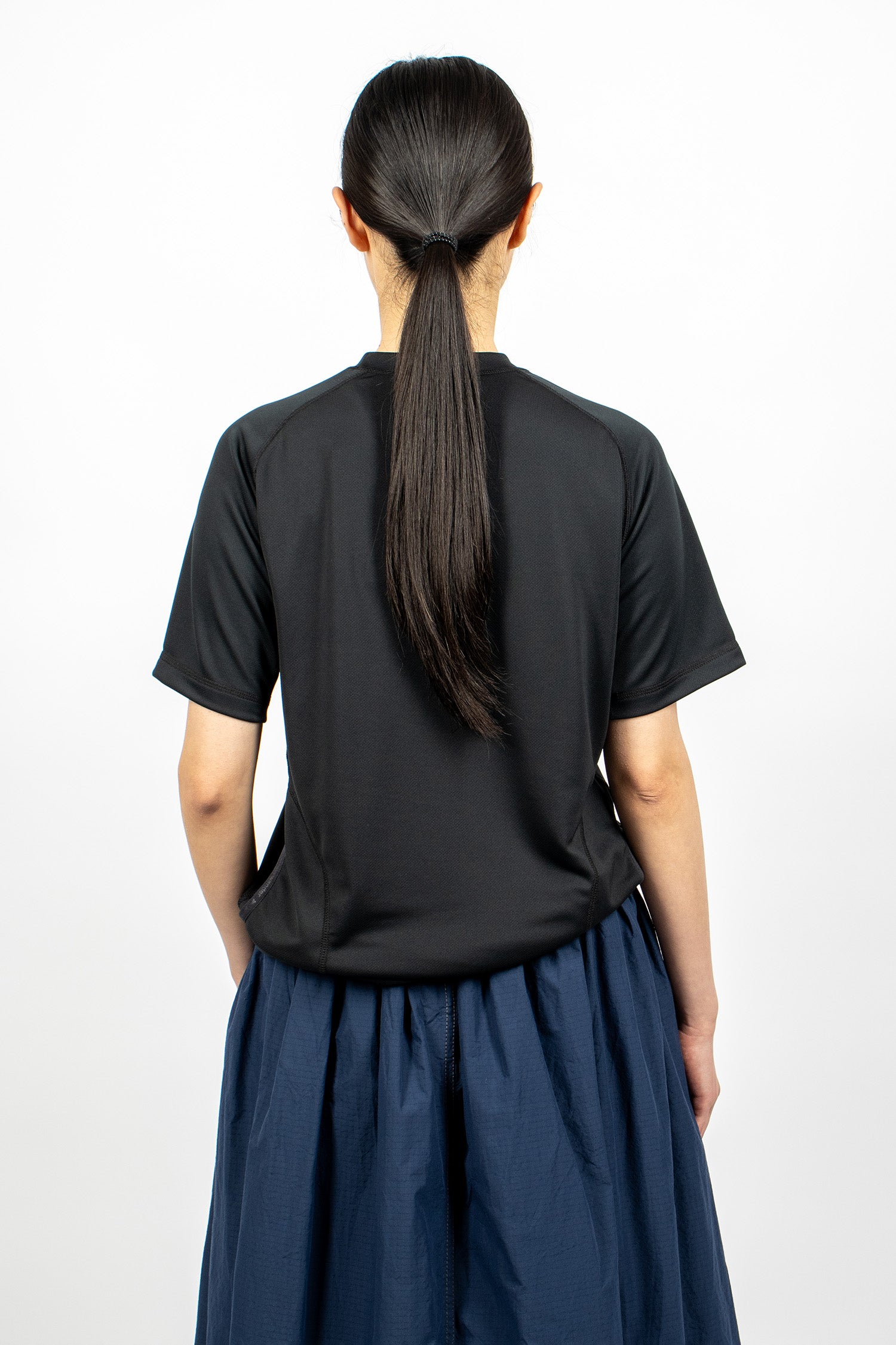 Dry Jersey SS Print T-Shirt Black