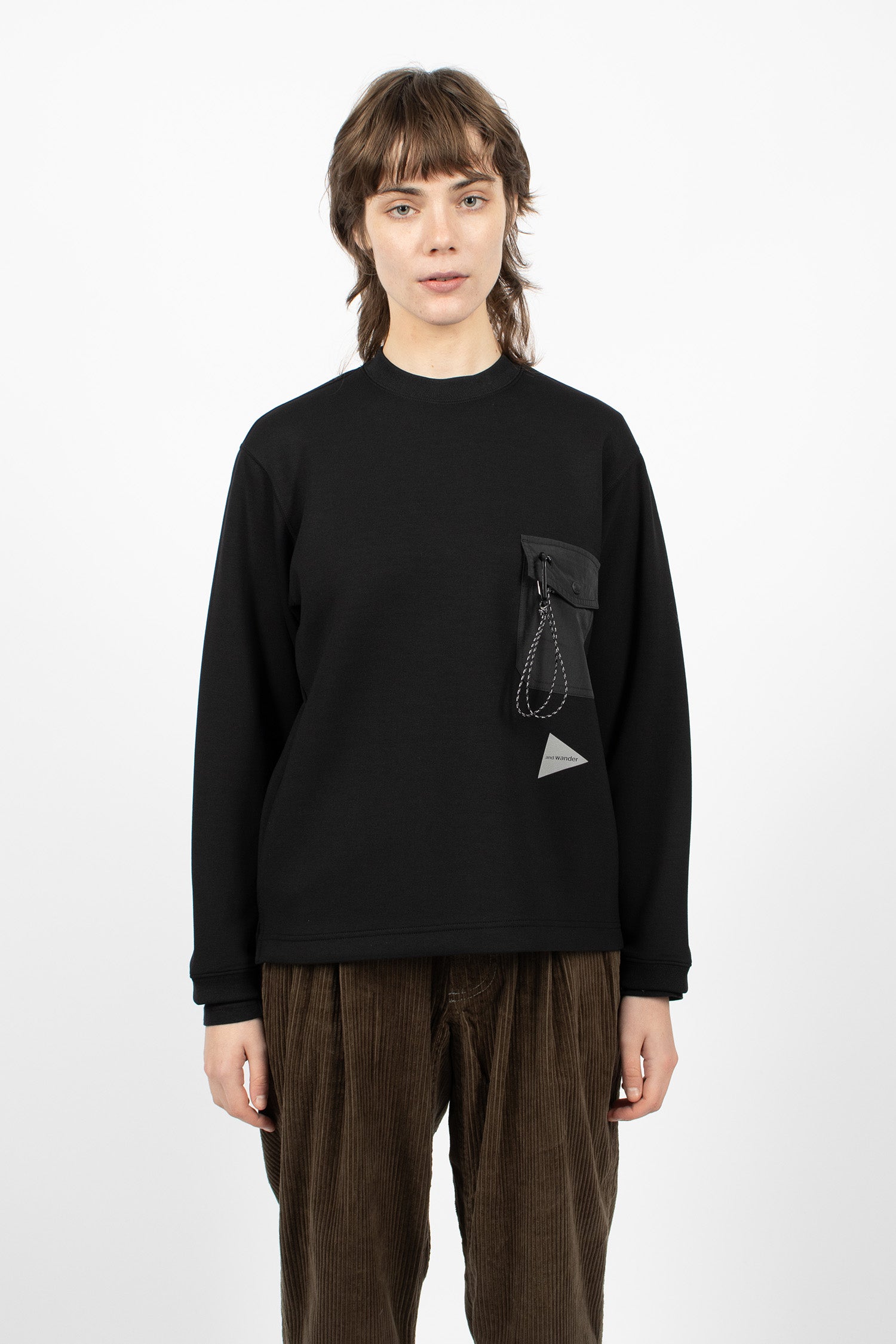 Airy Warm Pullover Black