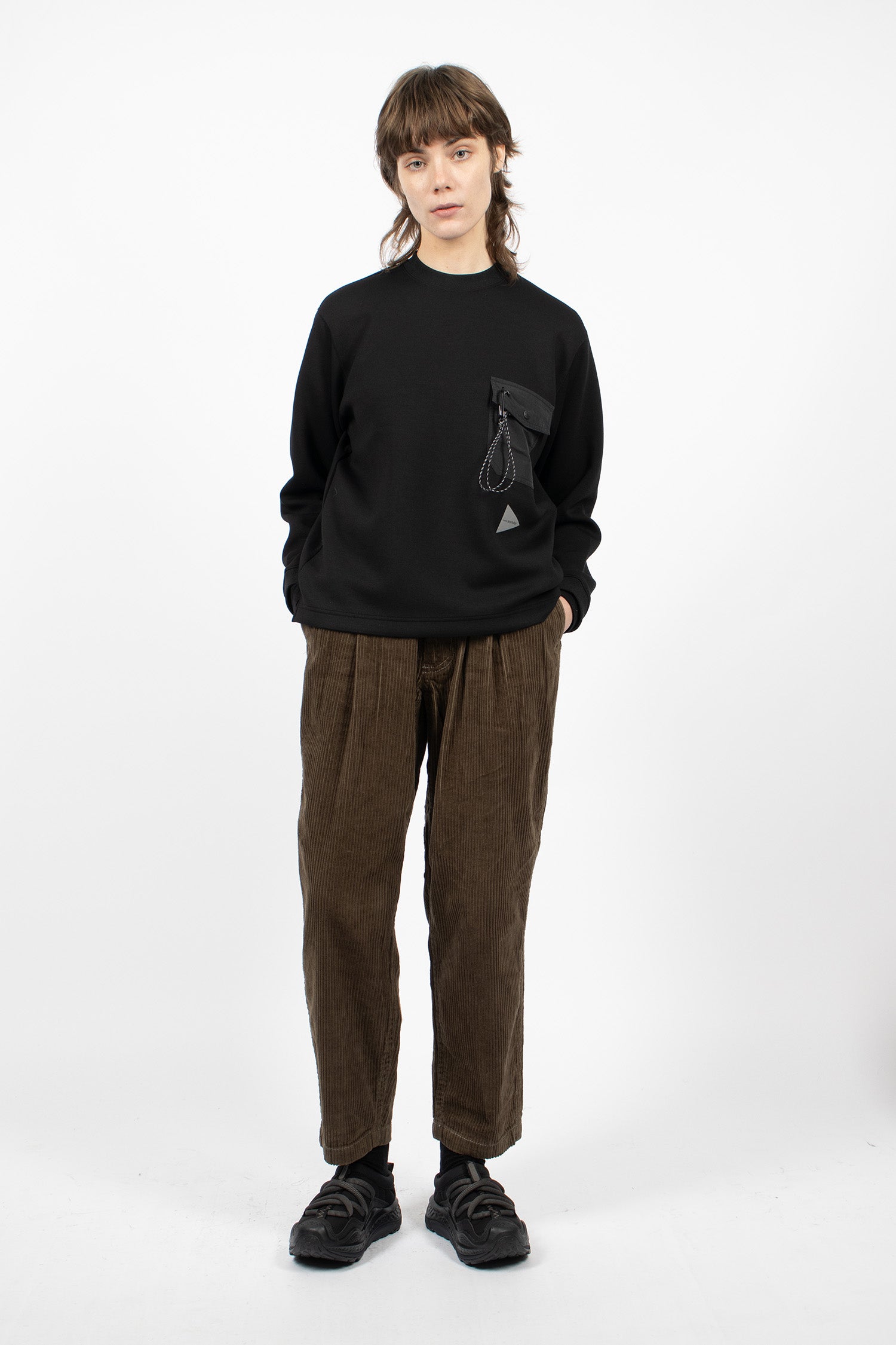 Airy Warm Pullover Black