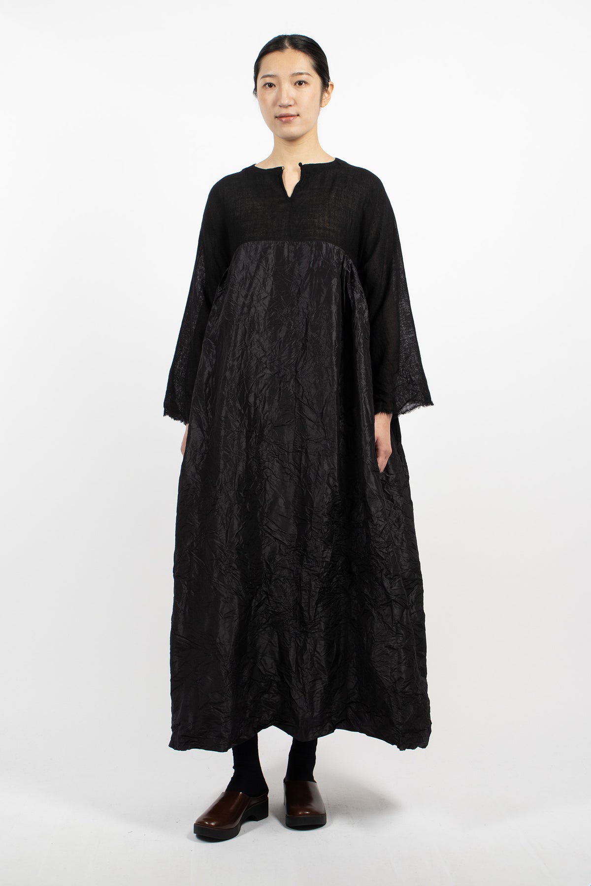 Newpride Patchwork Dress Black/Gold