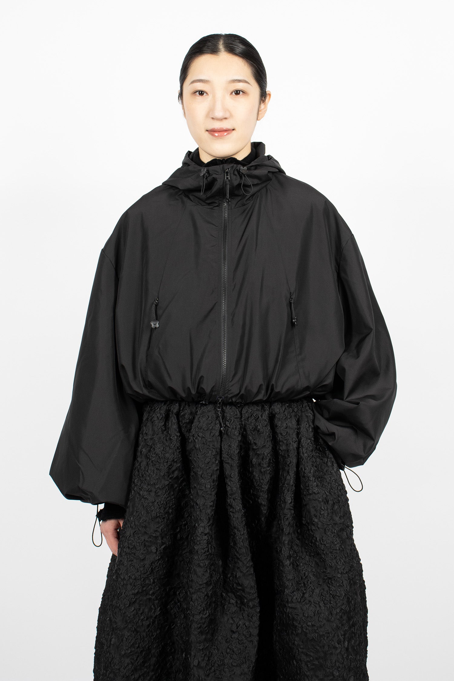 Aisha Blouson Jacket Black