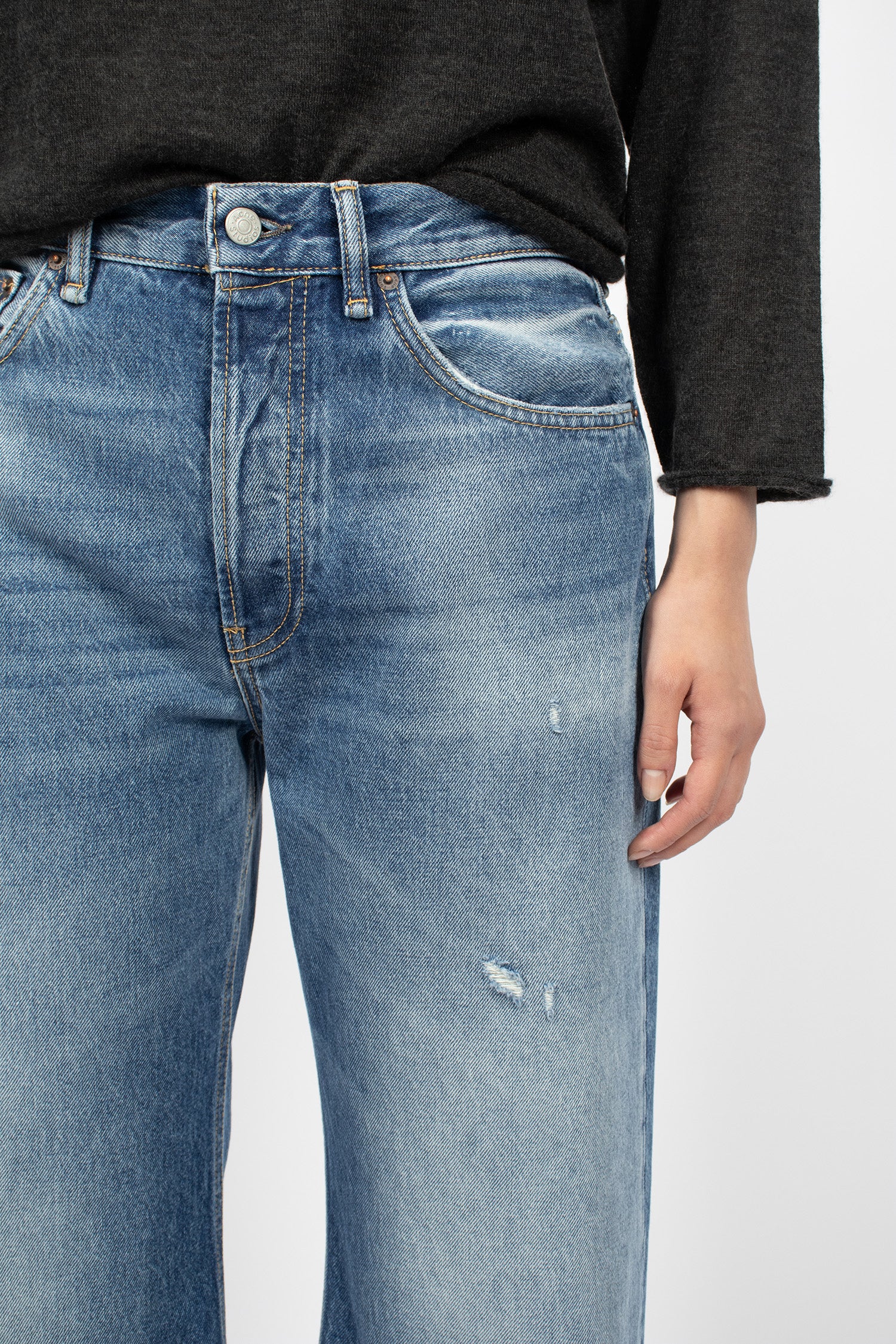 Regular fit 2021F Jeans Mid Blue